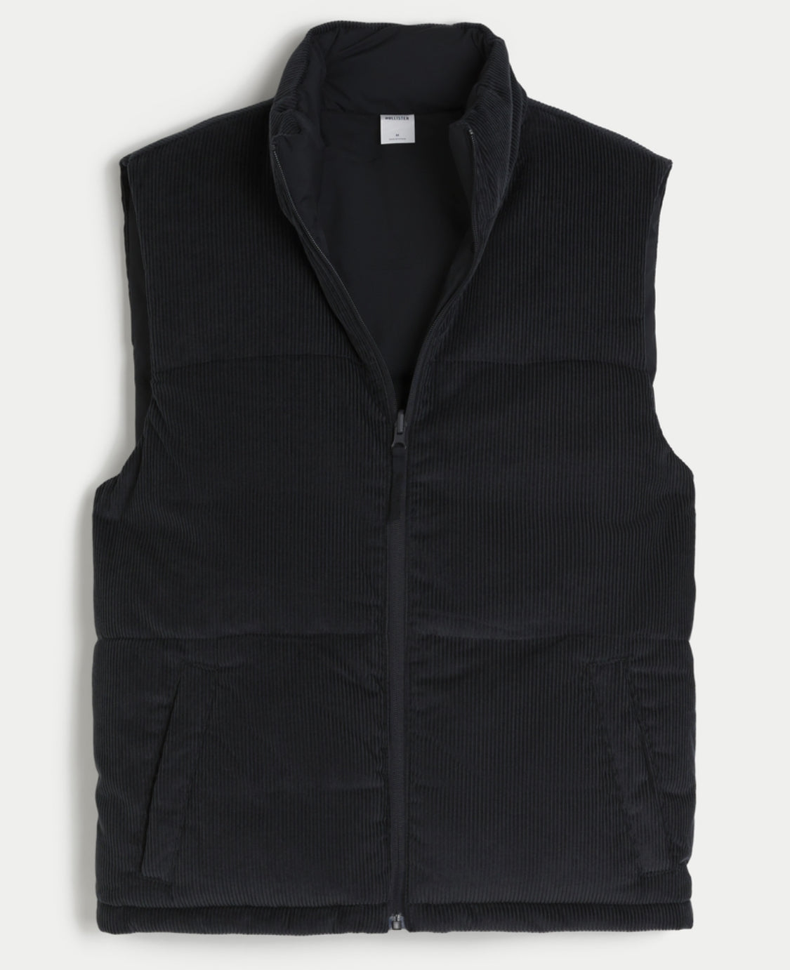 Gillet réversible en velours côtelé