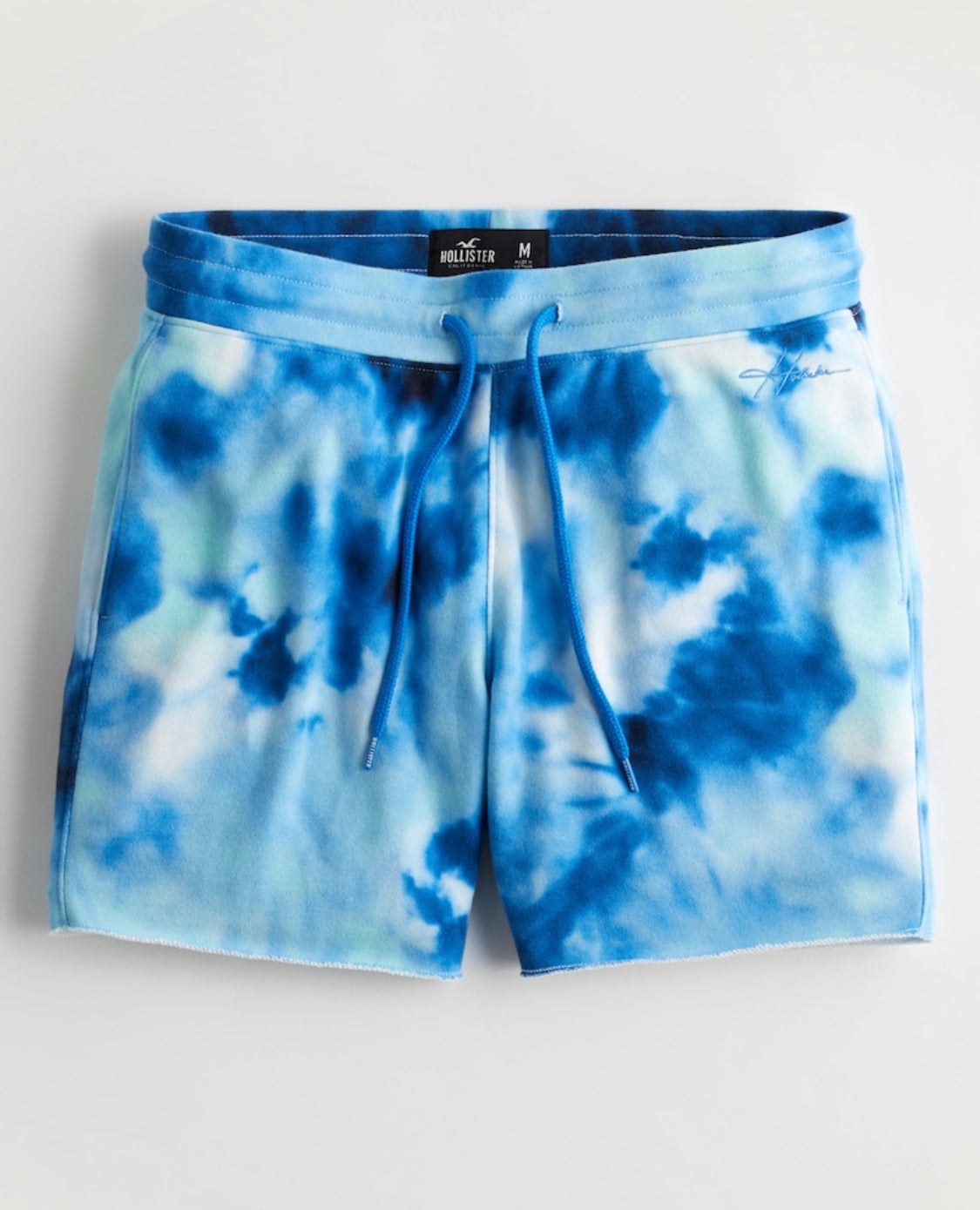 Short tie & die mi-cuisse avec logo en polaire Feel Good Hollister