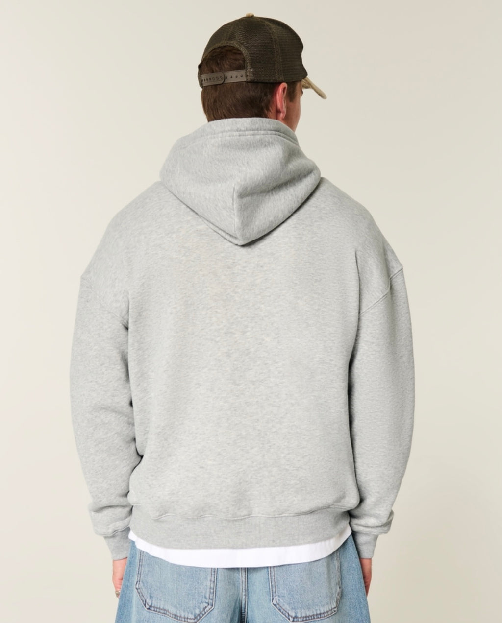 Sweat à capuche Feel Good de Hollister Boxy