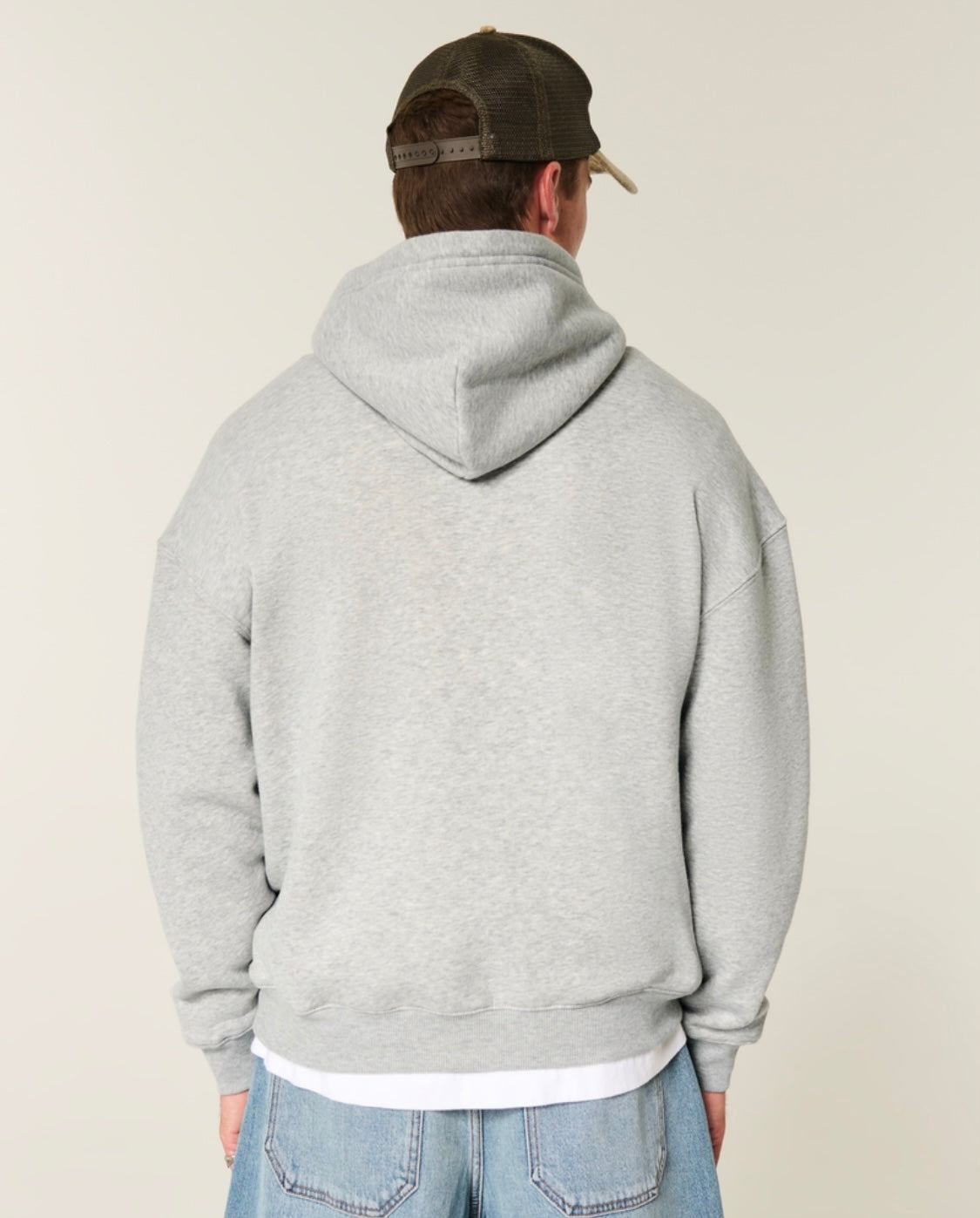Sweat à capuche Feel Good de Hollister Boxy