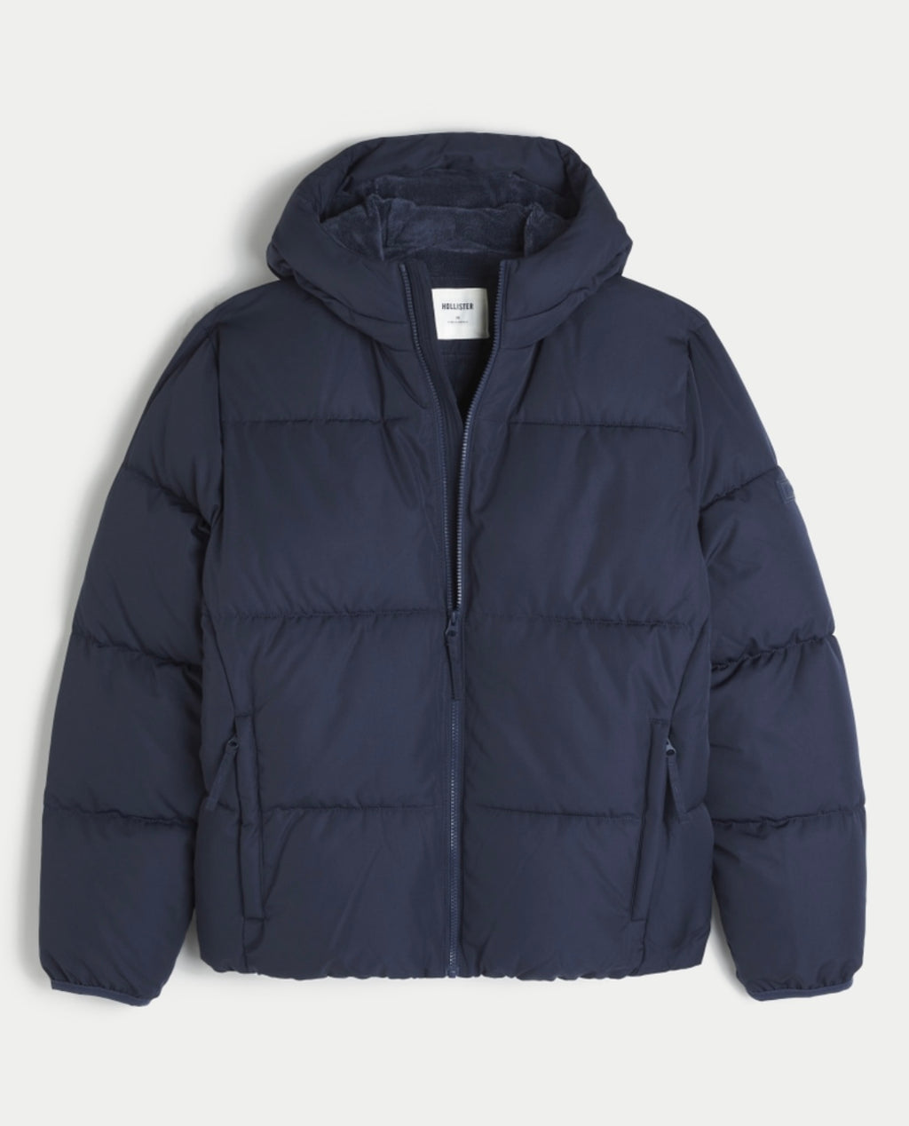 Doudoune doublée de fausse fourrure