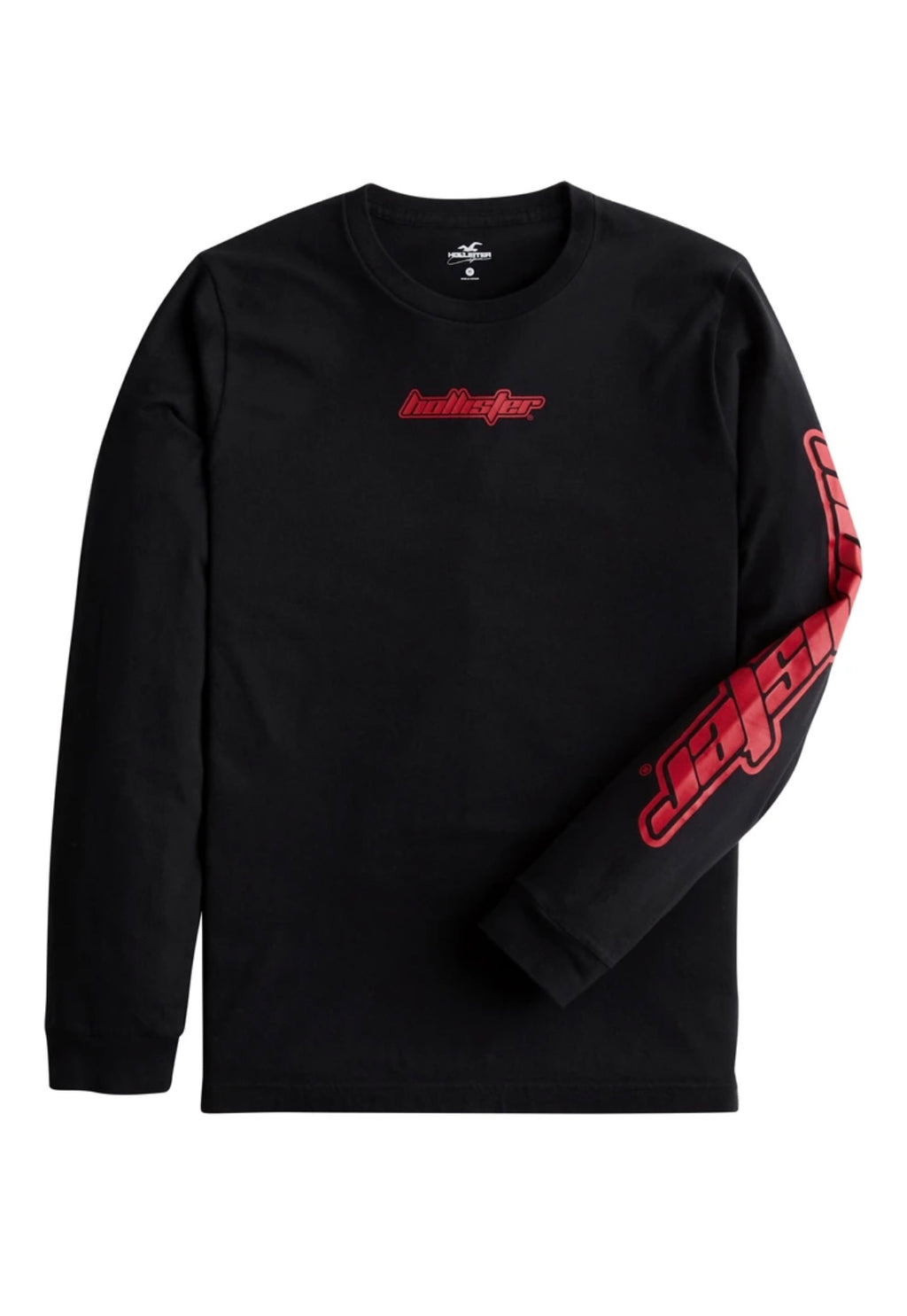 T-shirt à col rond avec manches longues