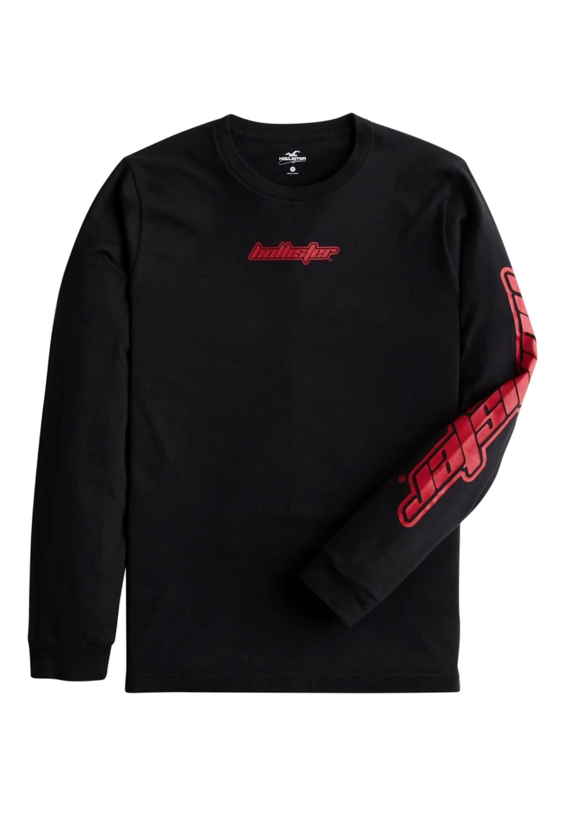 T-shirt à col rond avec manches longues