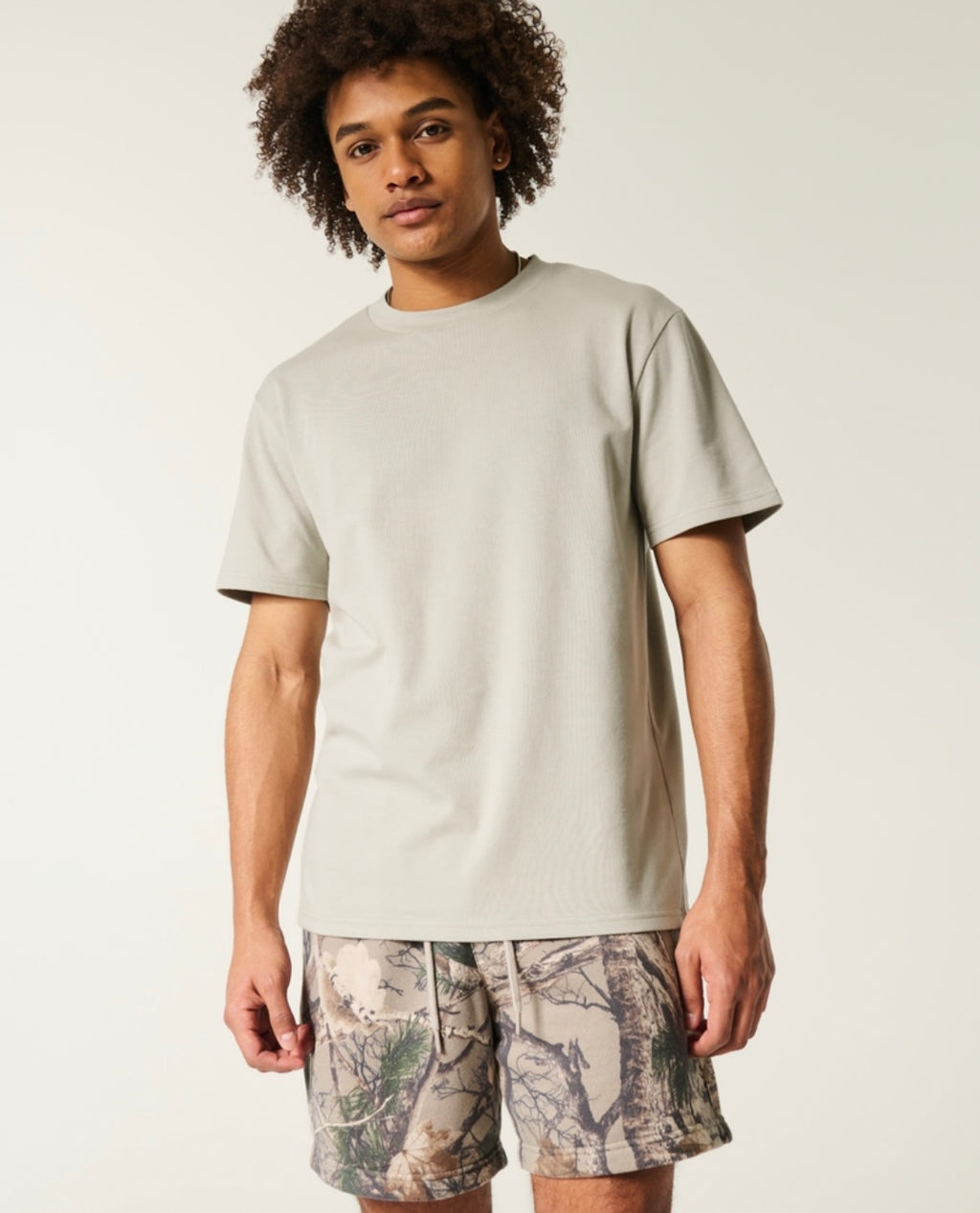 T-shirt détendu et cool Hollister