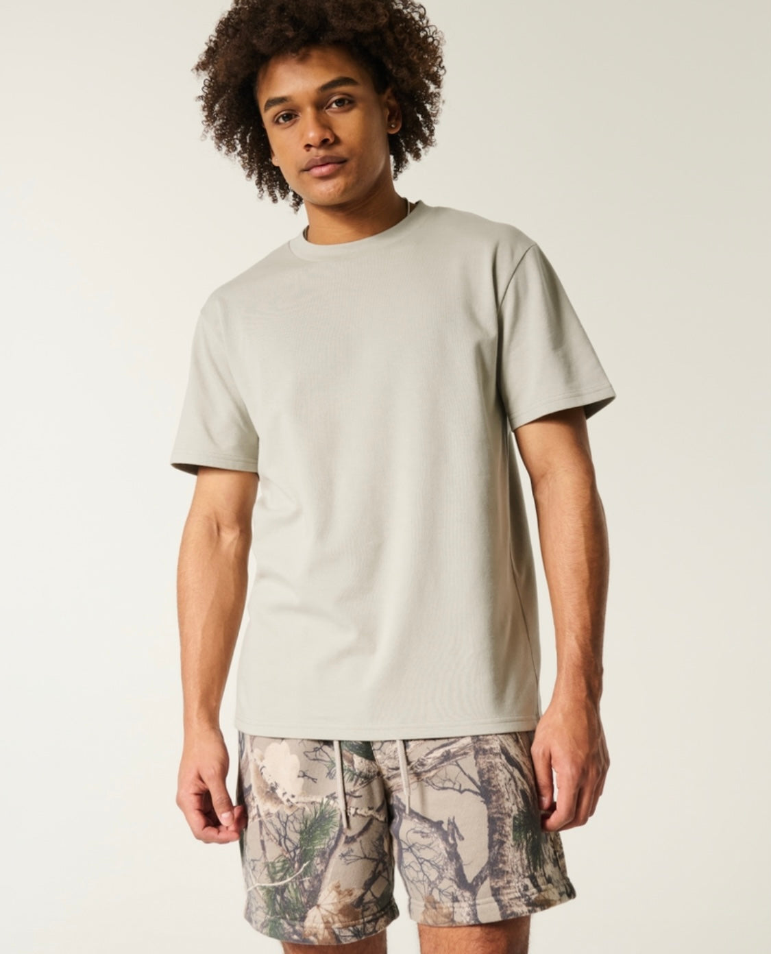 T-shirt détendu et cool Hollister
