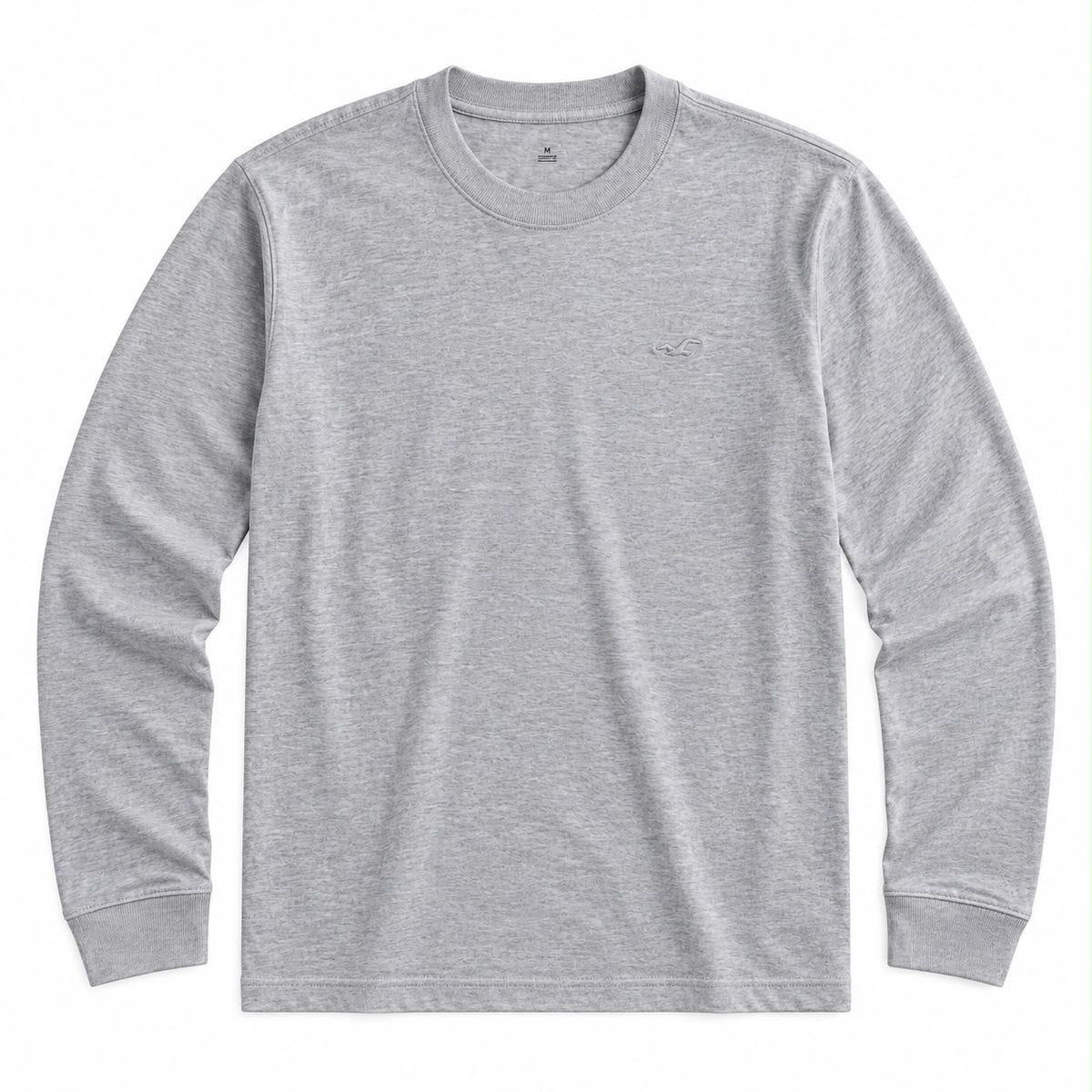 T-shirt à col rond avec manches longues