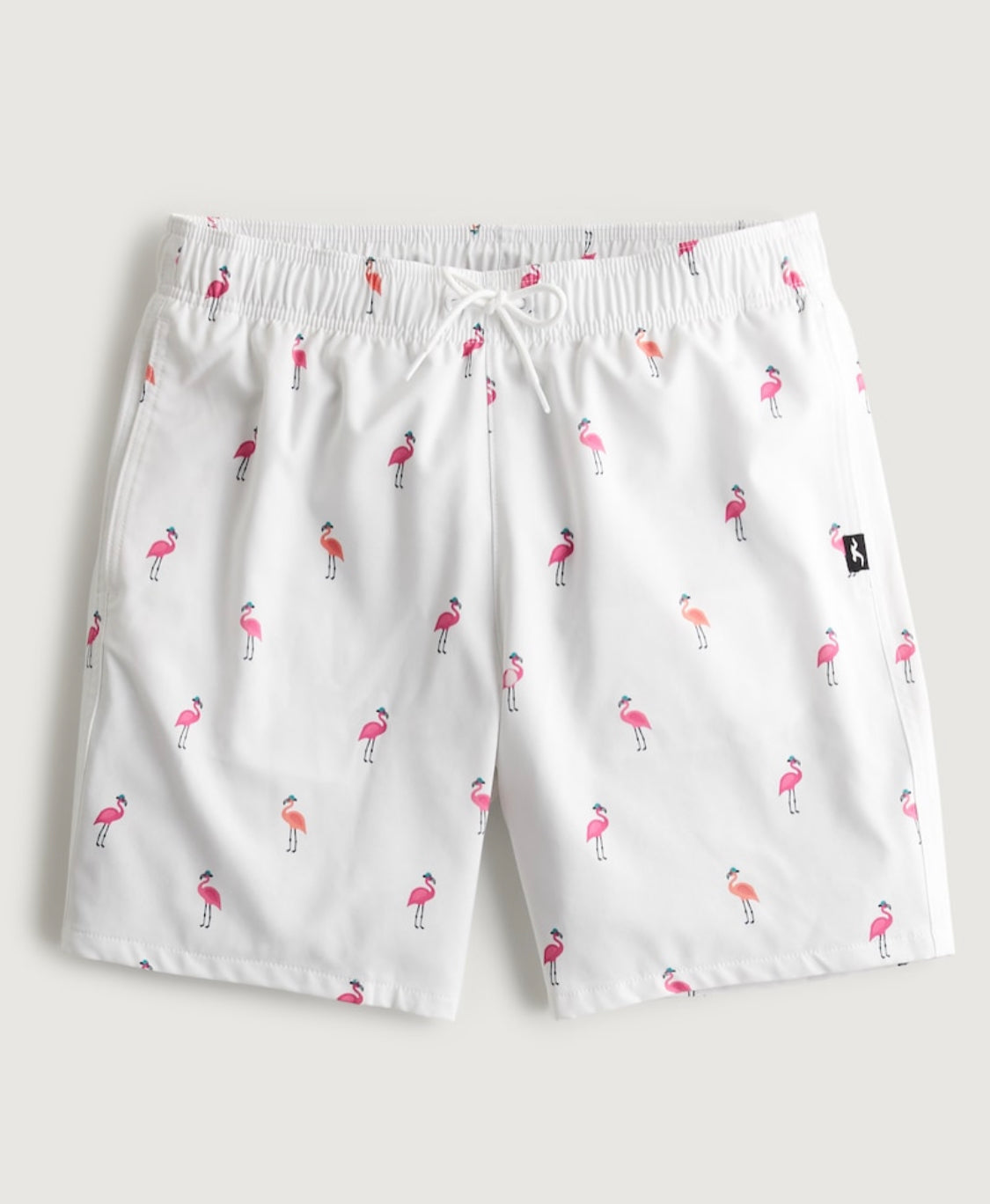 Short de bain style volley en tissu gaufré longueur mi-cuisse