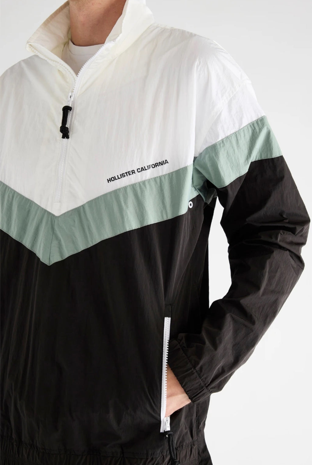 Veste - Blanc et Vert Clair