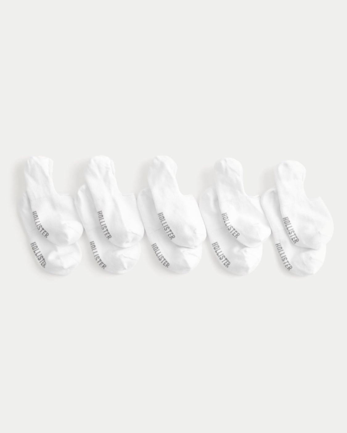 Lot de 5 paires de chaussettes basses invisibles