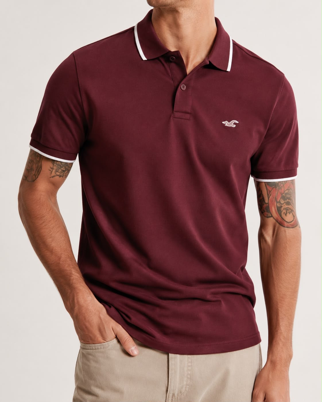 Polo à emblème