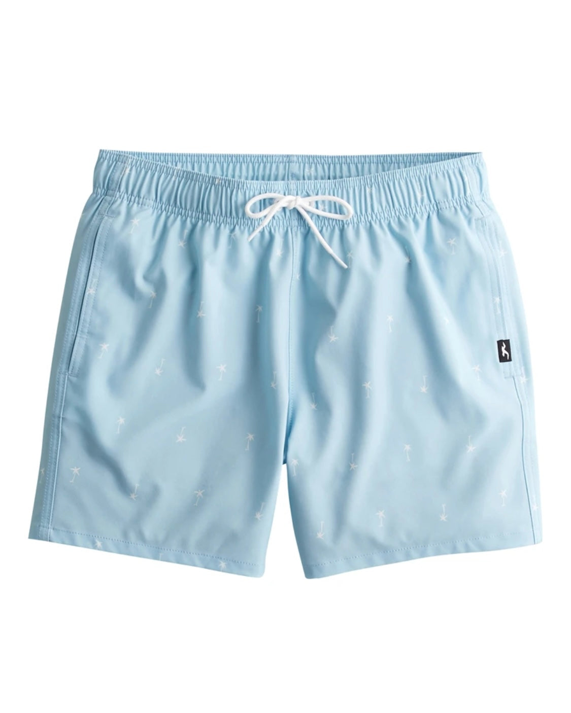 Short de bain style volley en tissu gaufré longueur mi-cuisse
