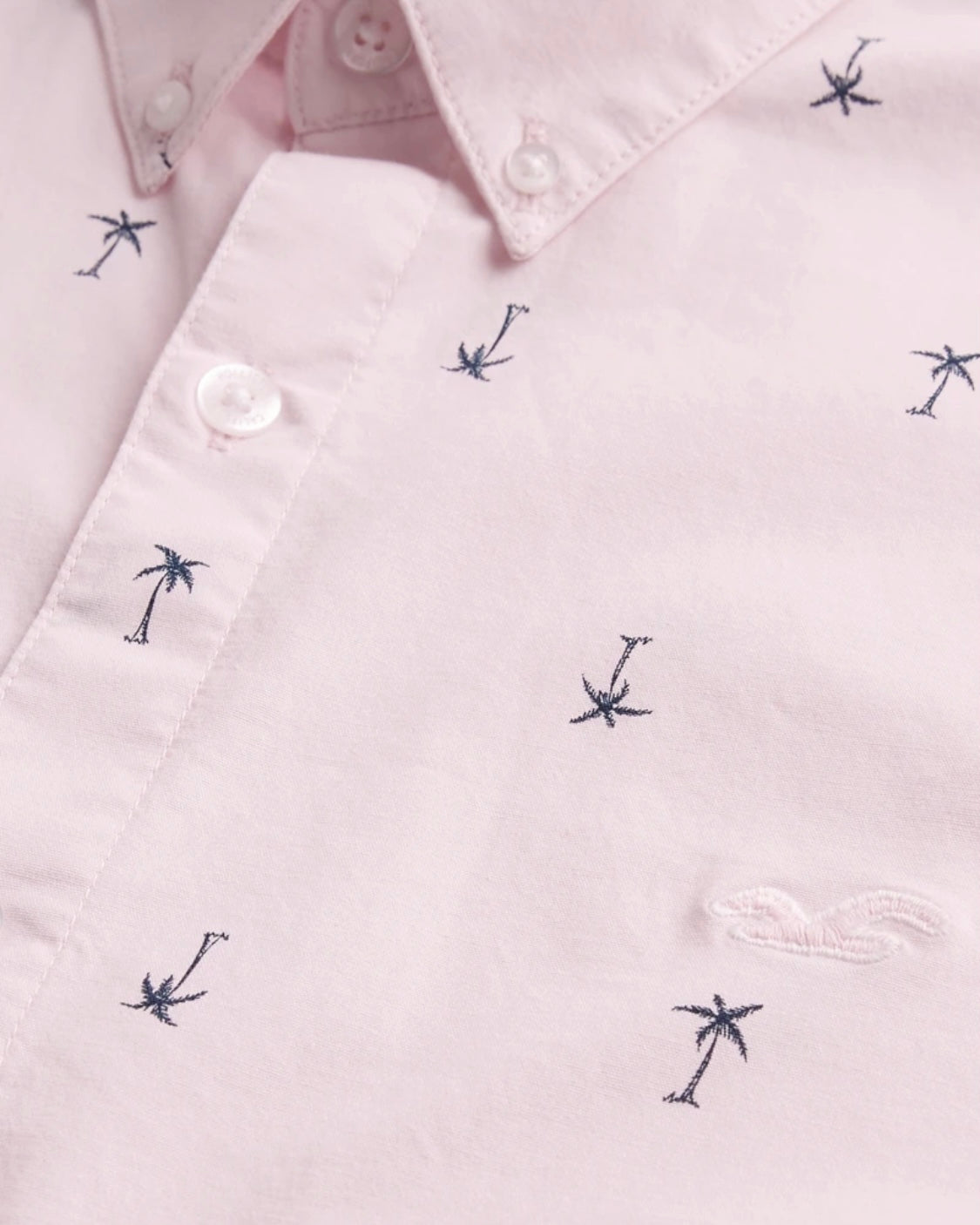 Chemise boutonnée décontractée à manches courtes