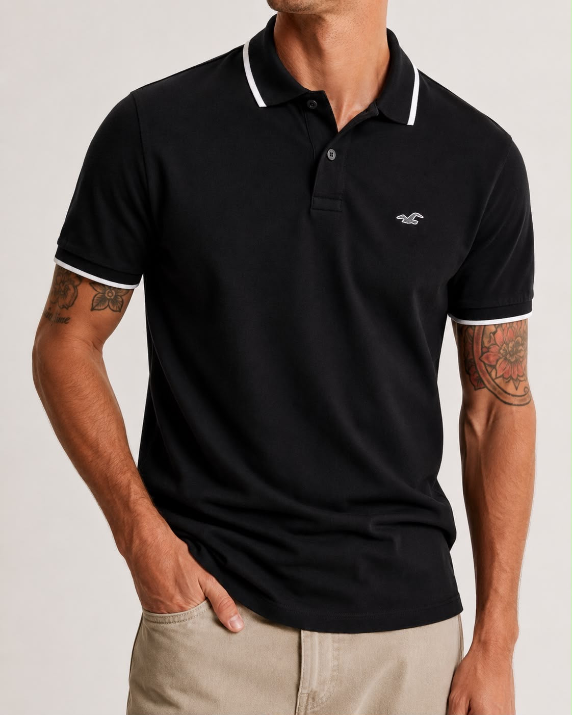 Polo à emblème