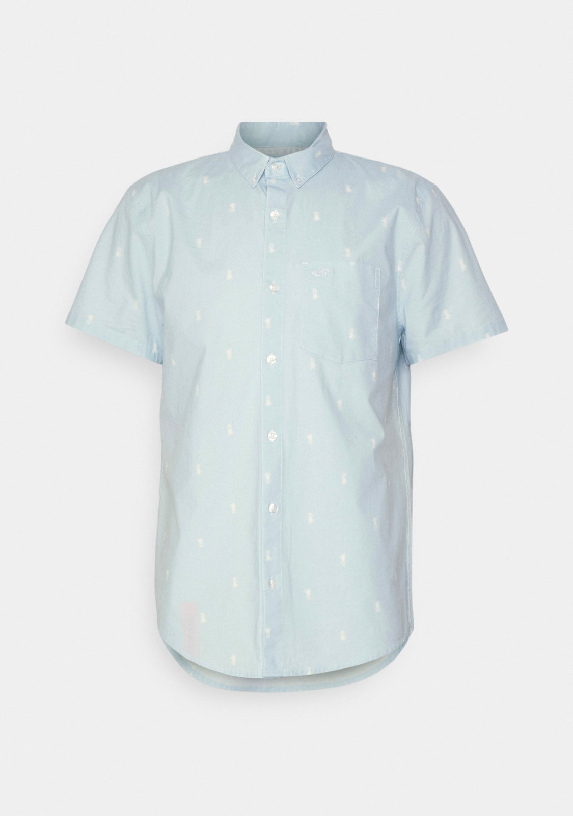 Chemise boutonnée décontractée à manches courtes