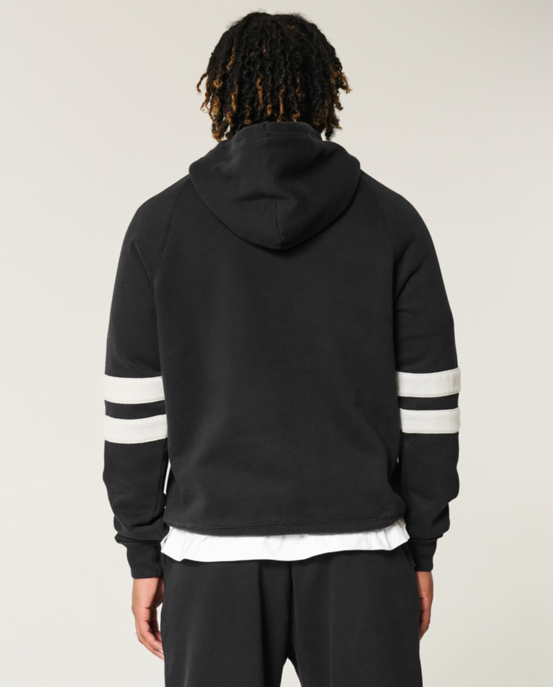 Sweat à capuche à logo coupe Boxy