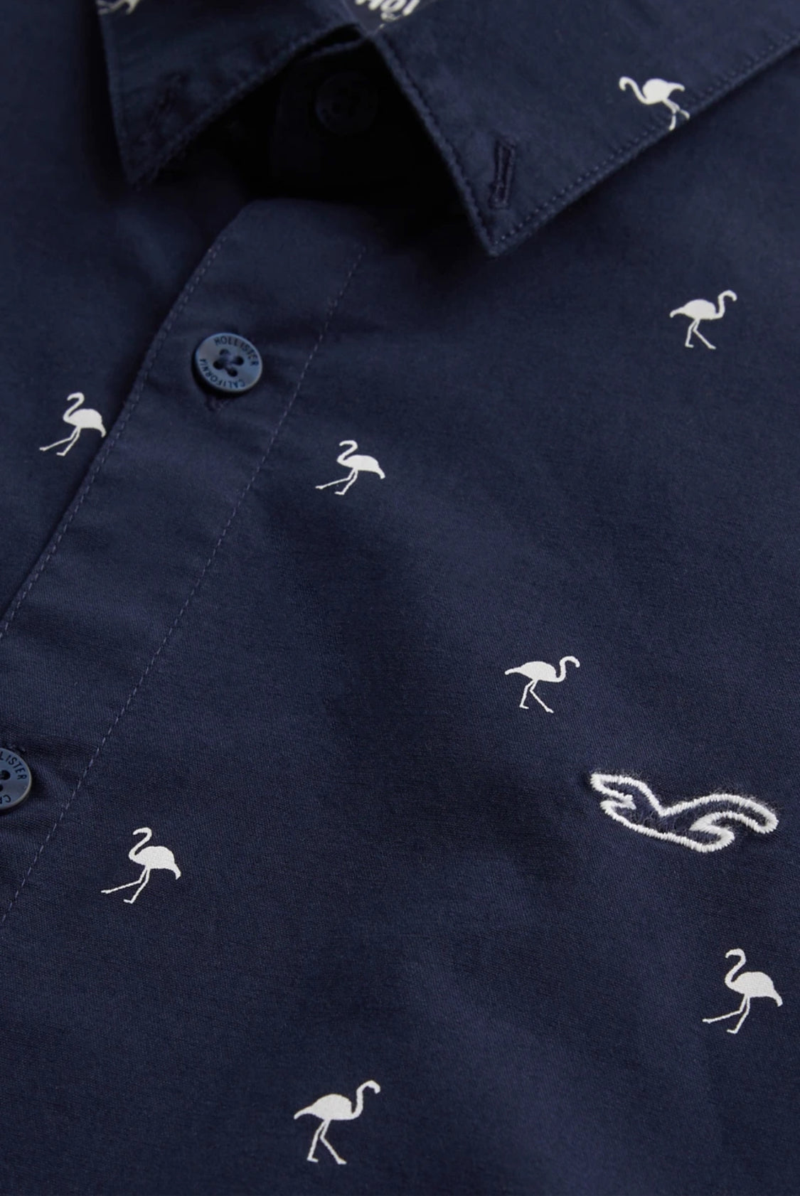 Chemise boutonnée décontractée à manches courtes