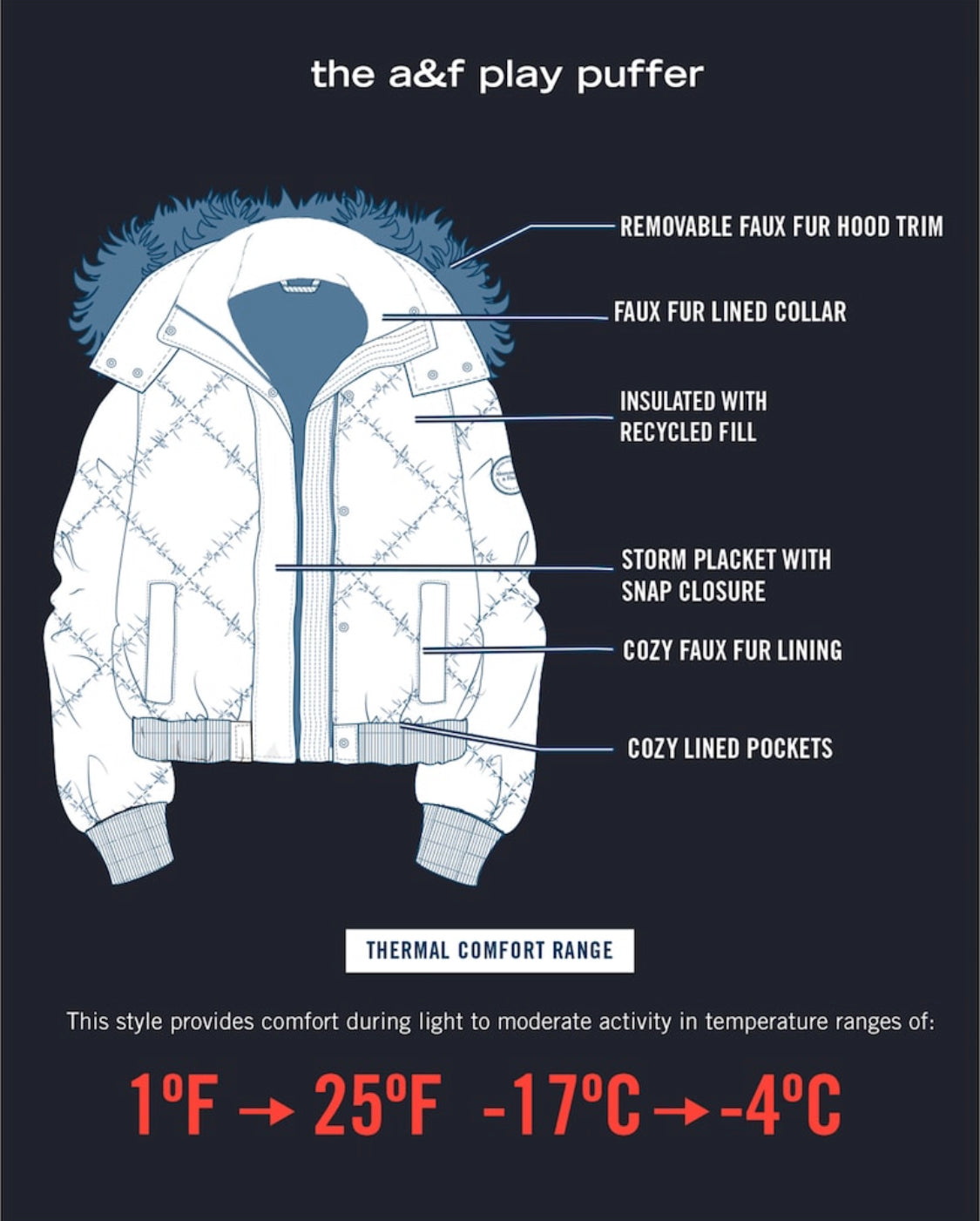 Doudoune pratique a&f