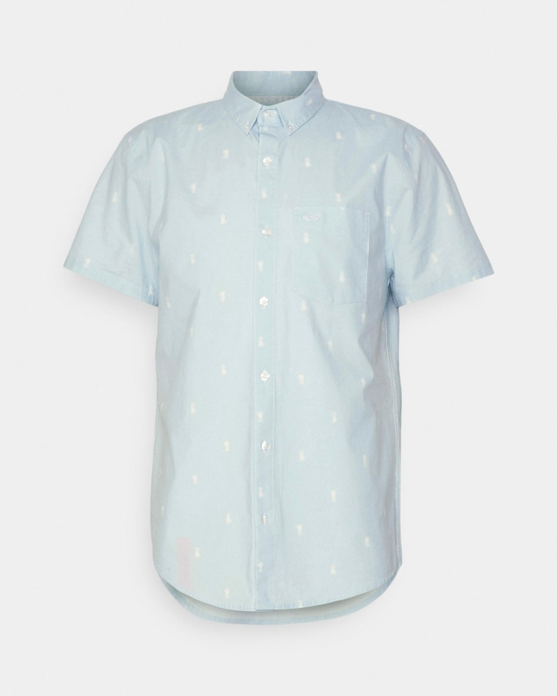 Chemise boutonnée décontractée à manches courtes