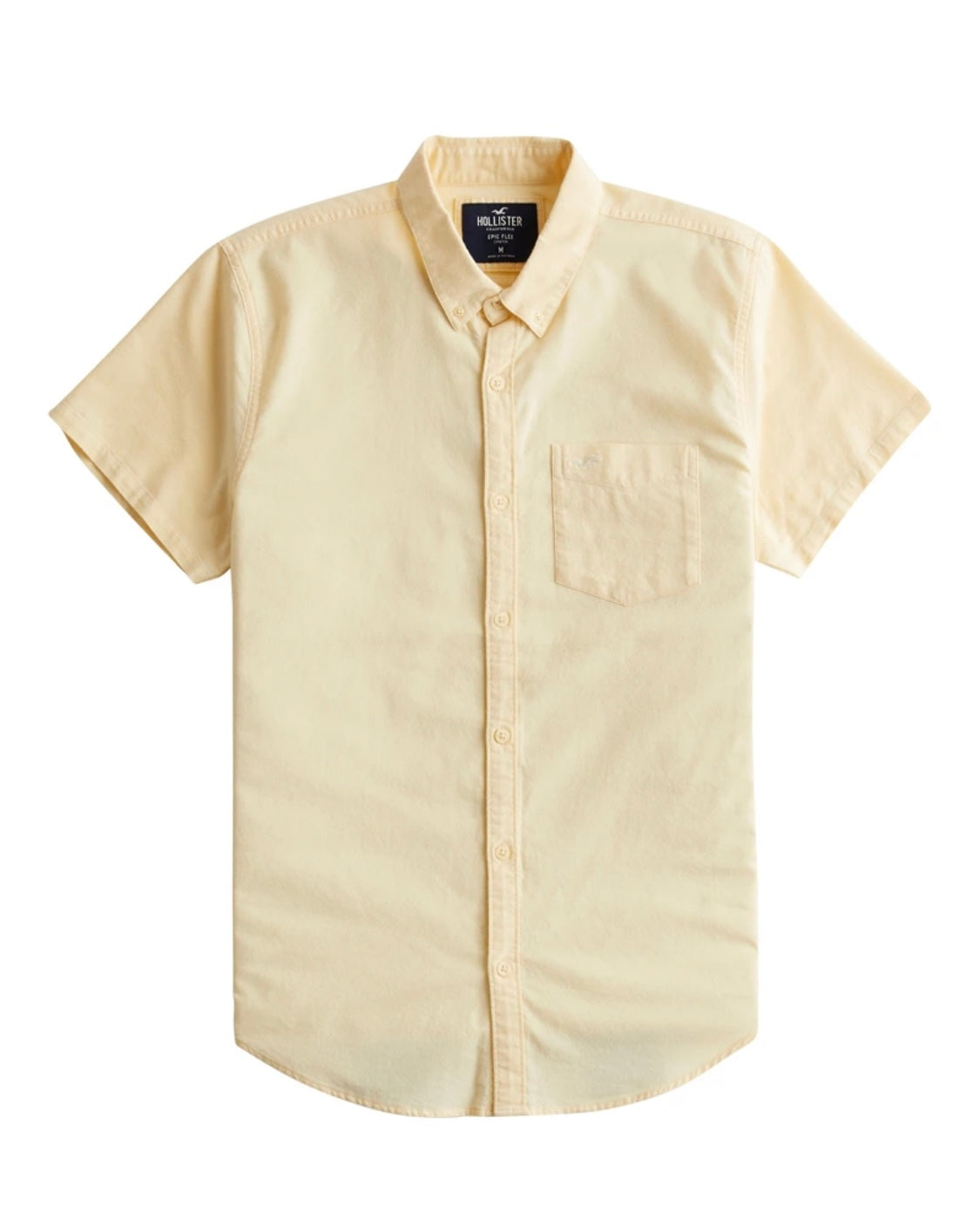 Chemise boutonnée décontractée à manches courtes