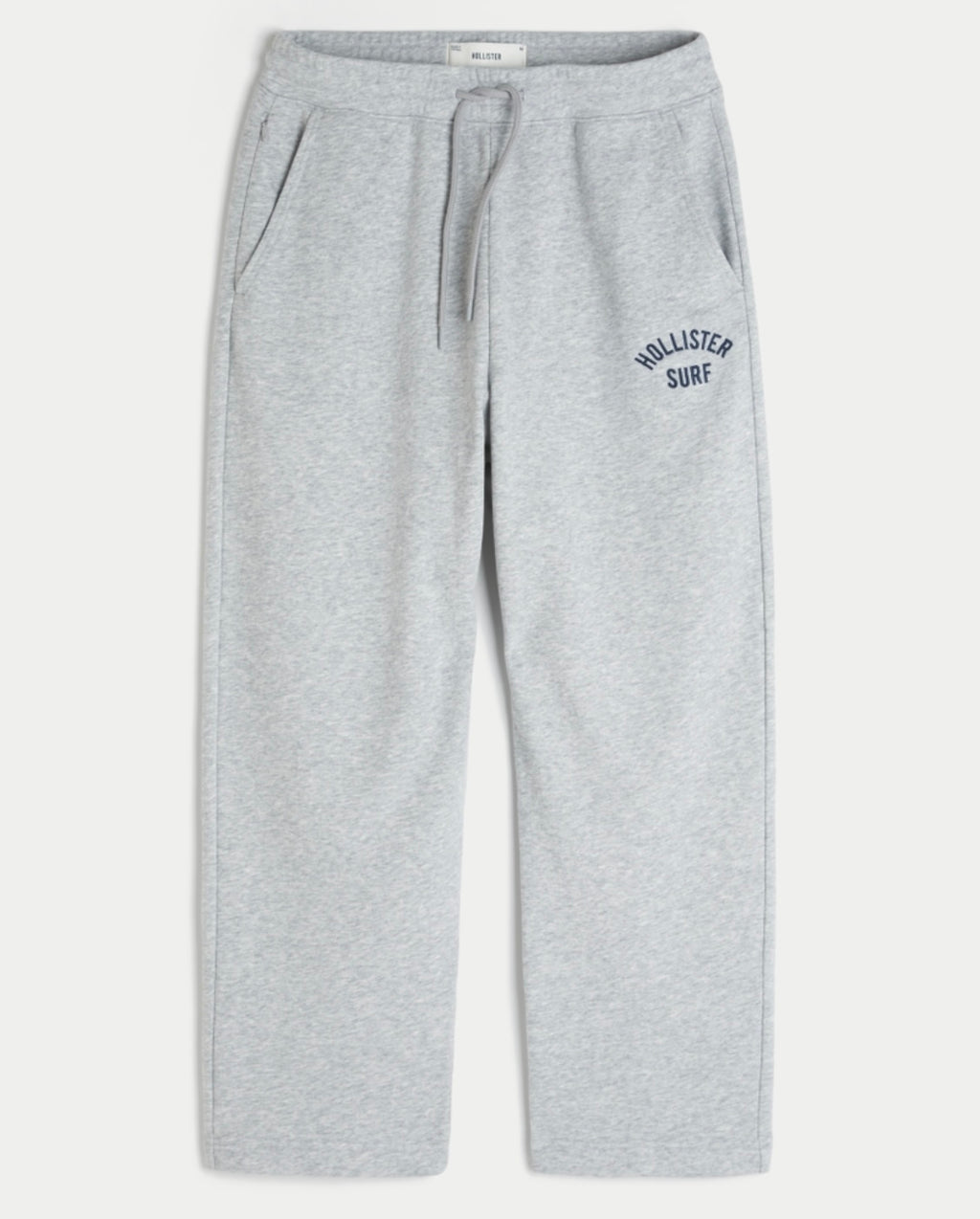 Jogging baggy en éponge avec logo graphique Hollister