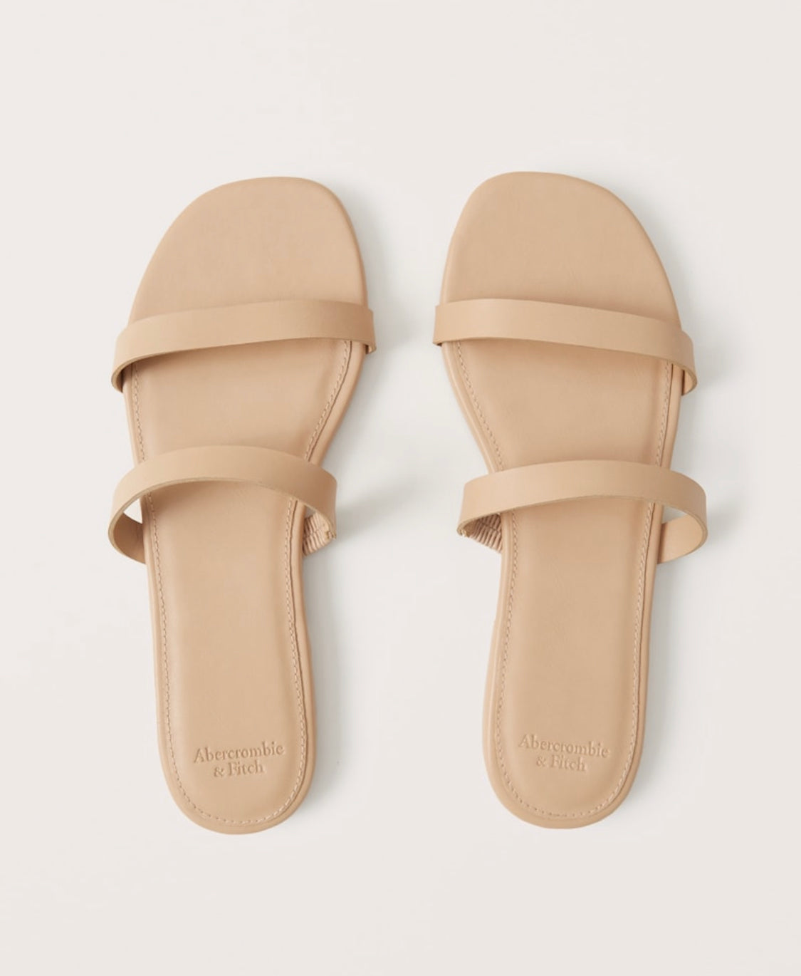 Sandales à deux brides à enfiler