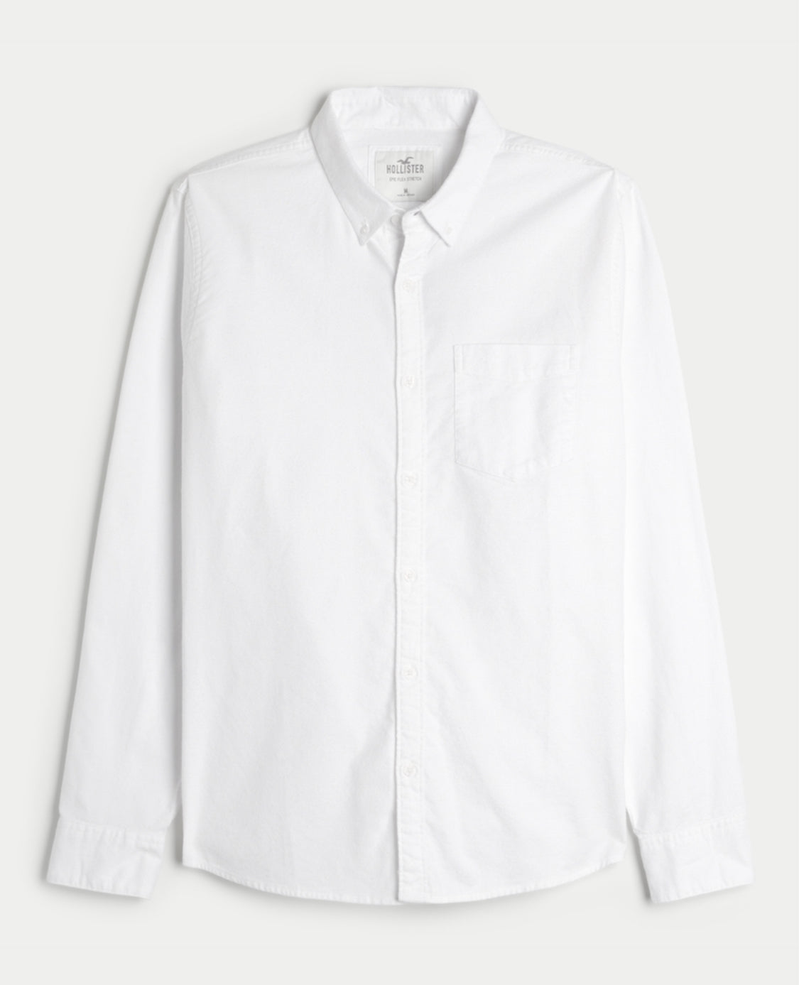 Chemise Oxford à manches longues
