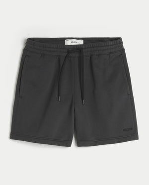Short baggy en tissu polaire longueur mi-cuisse