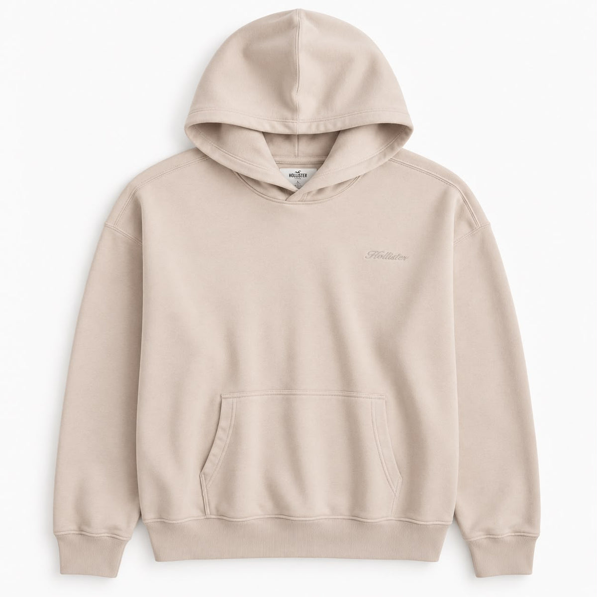 Sweat à capuche à logo Boxy