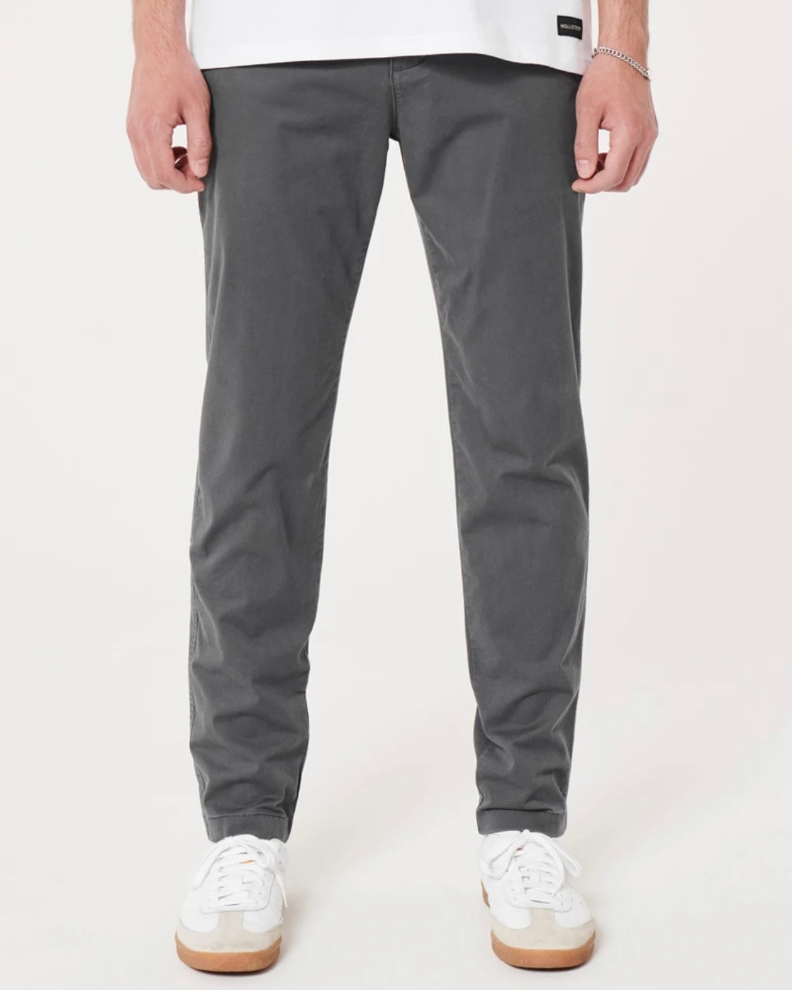 Pantalon chino slim droit