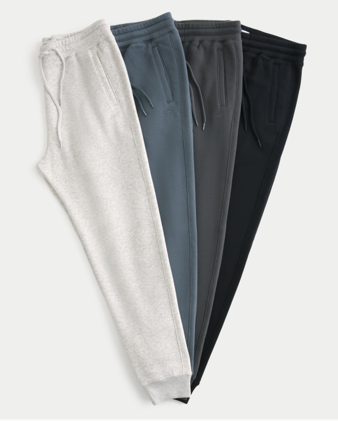 Lot de 4 Joggings en polaire Hollister