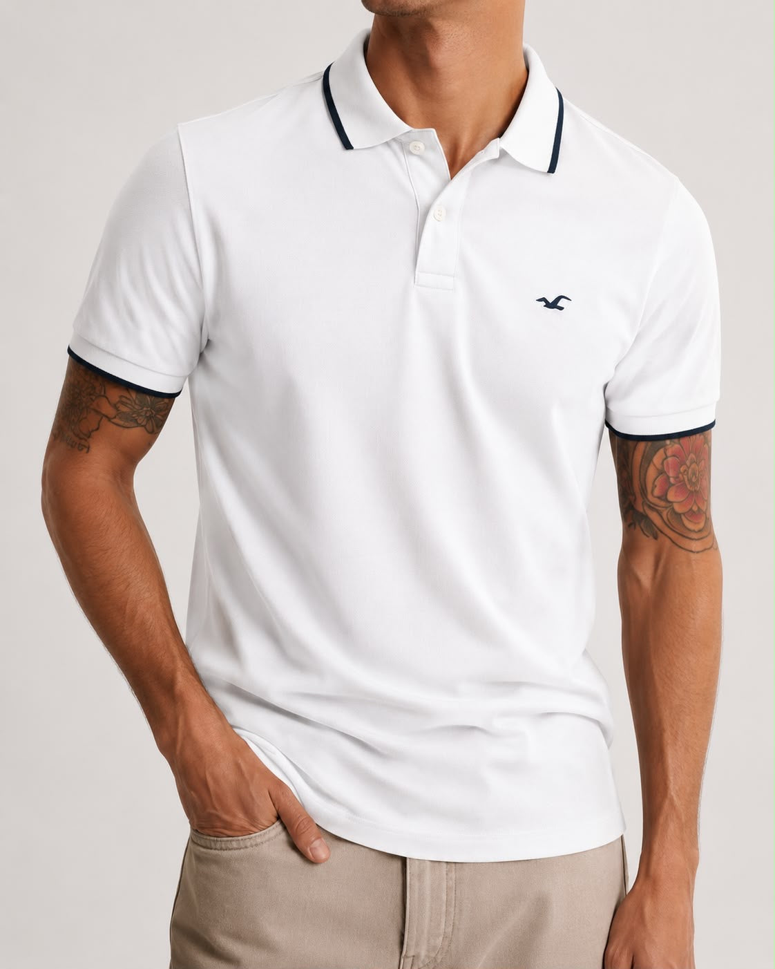Polo à emblème