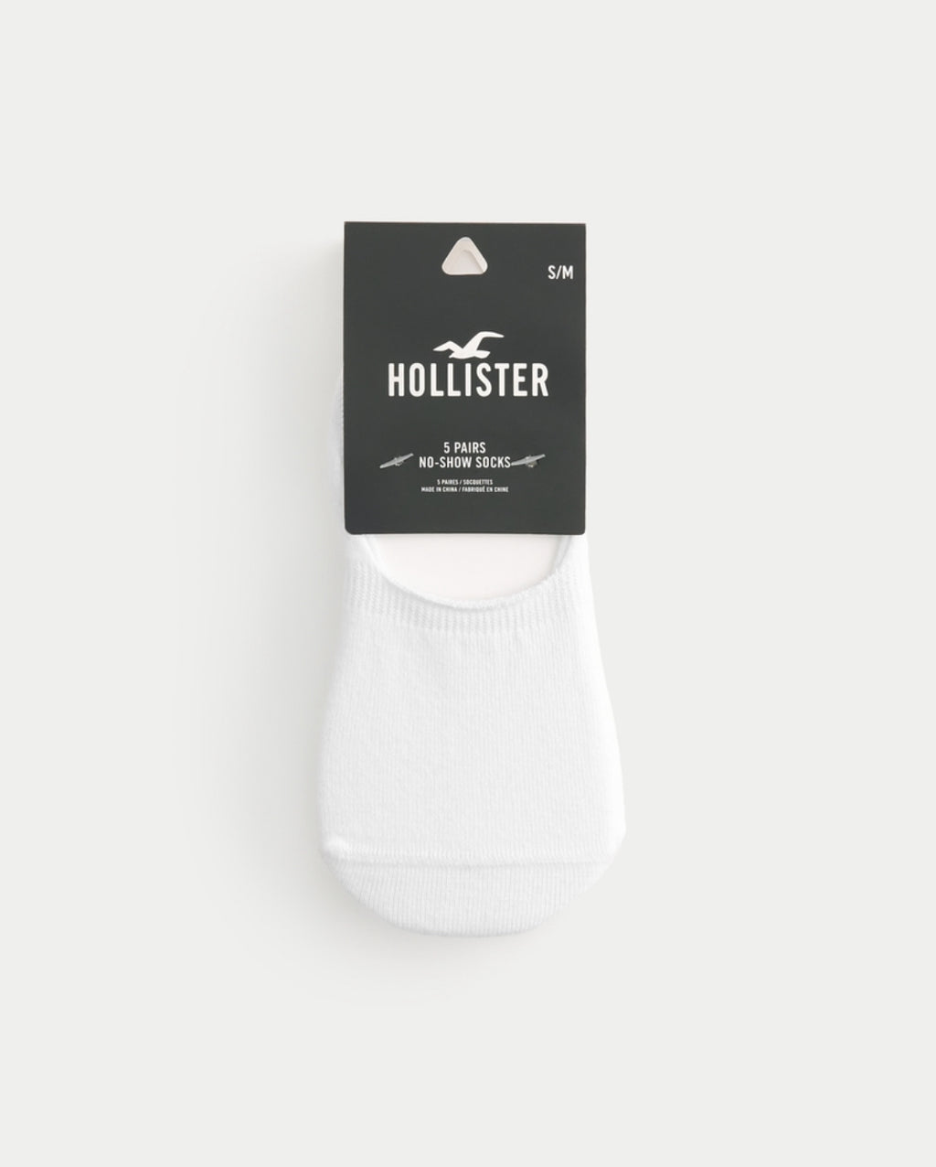 Lot de 5 paires de chaussettes basses invisibles