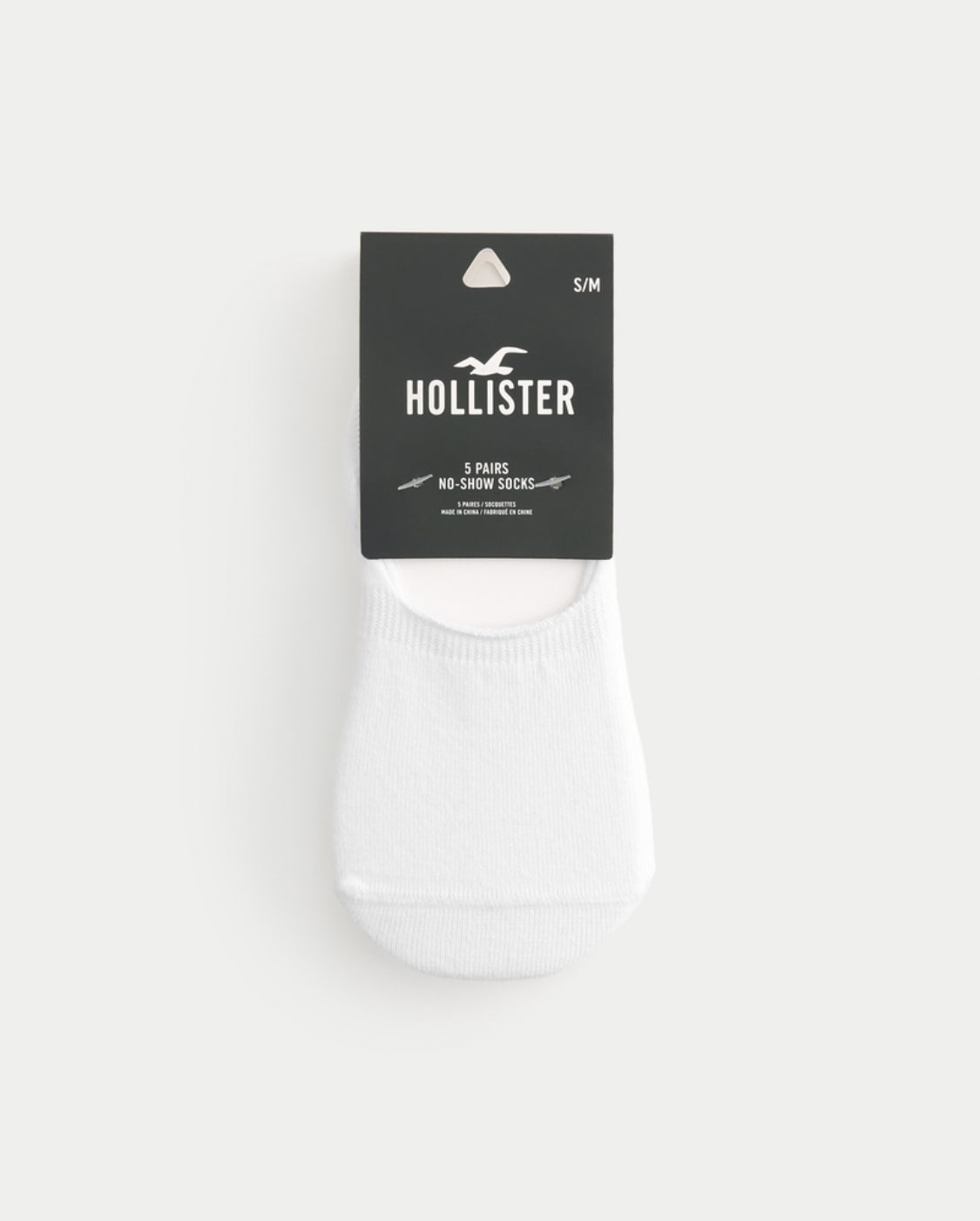 Lot de 5 paires de chaussettes basses invisibles