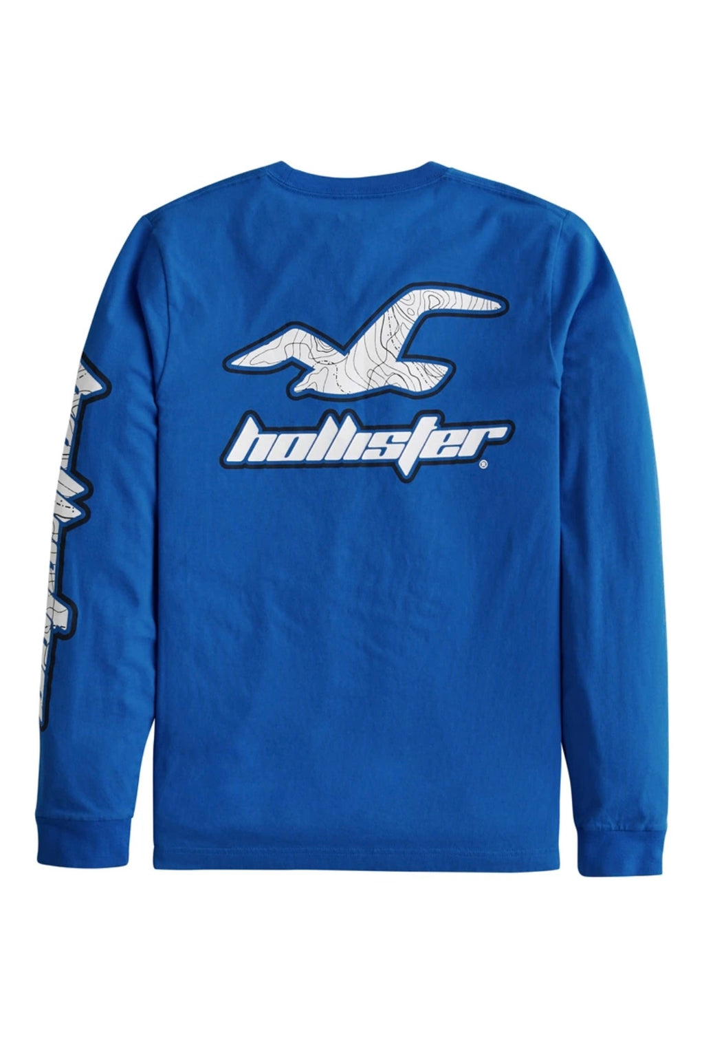 T-shirt à col rond avec manches longues