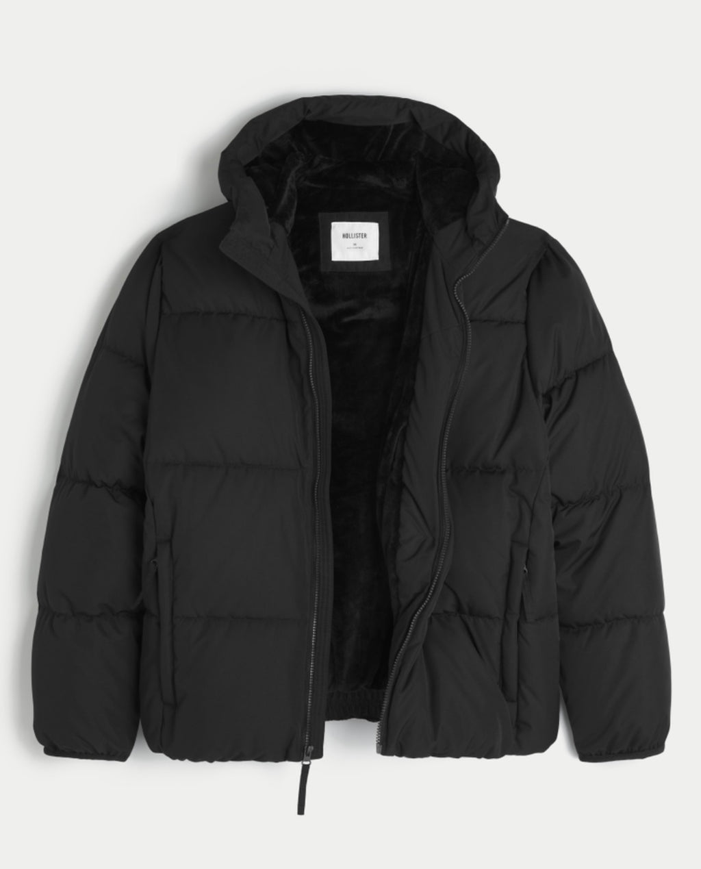 Doudoune doublée de fausse fourrure