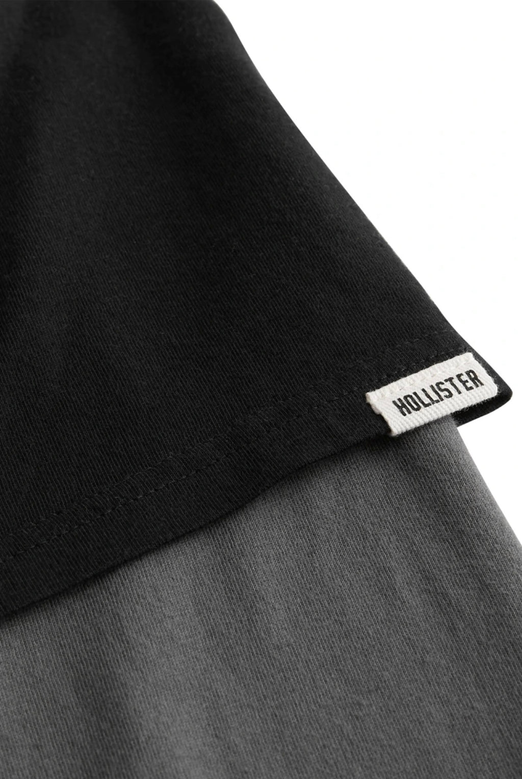 T-shirt à col rond avec manches longues