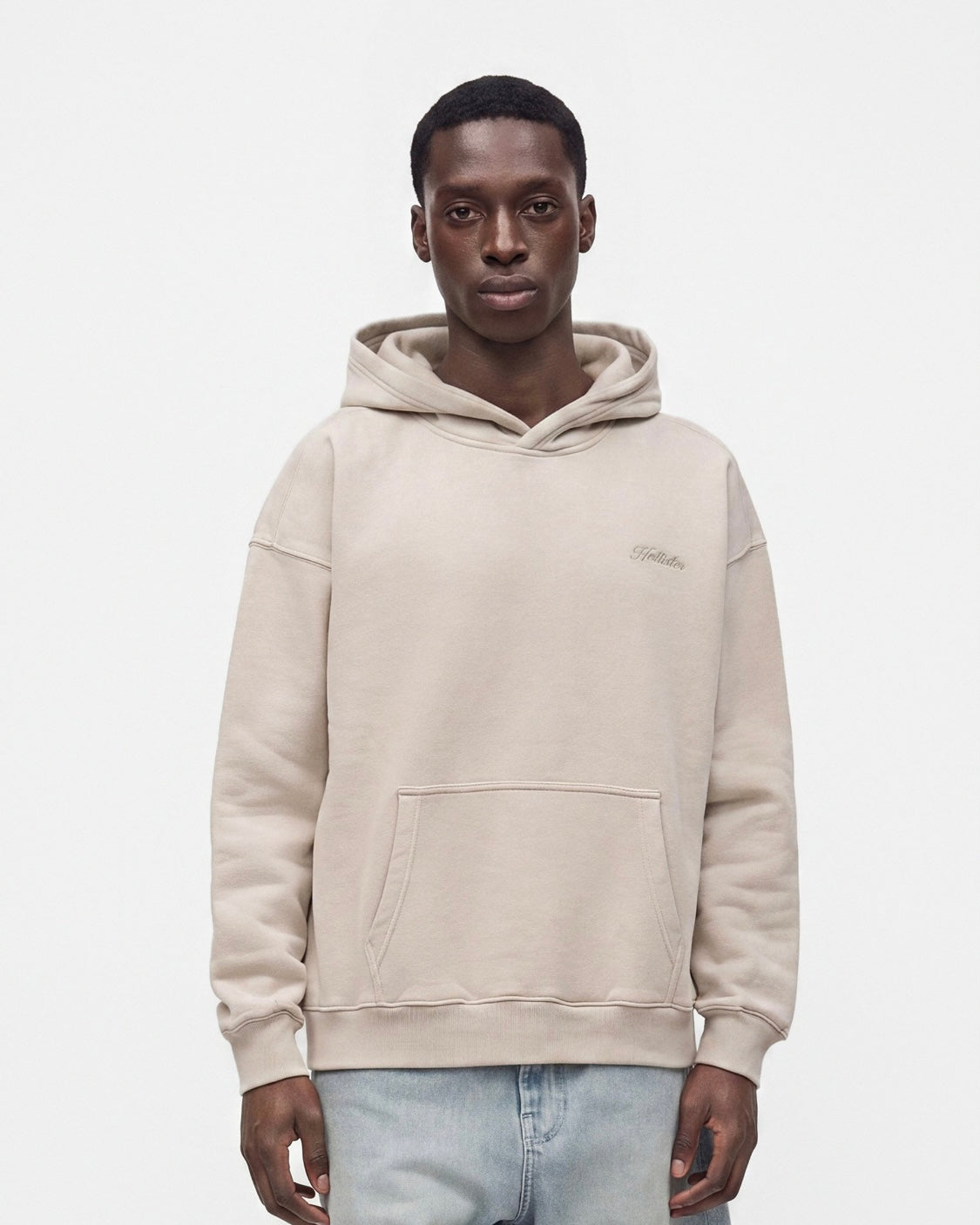 Sweat à capuche à logo Boxy