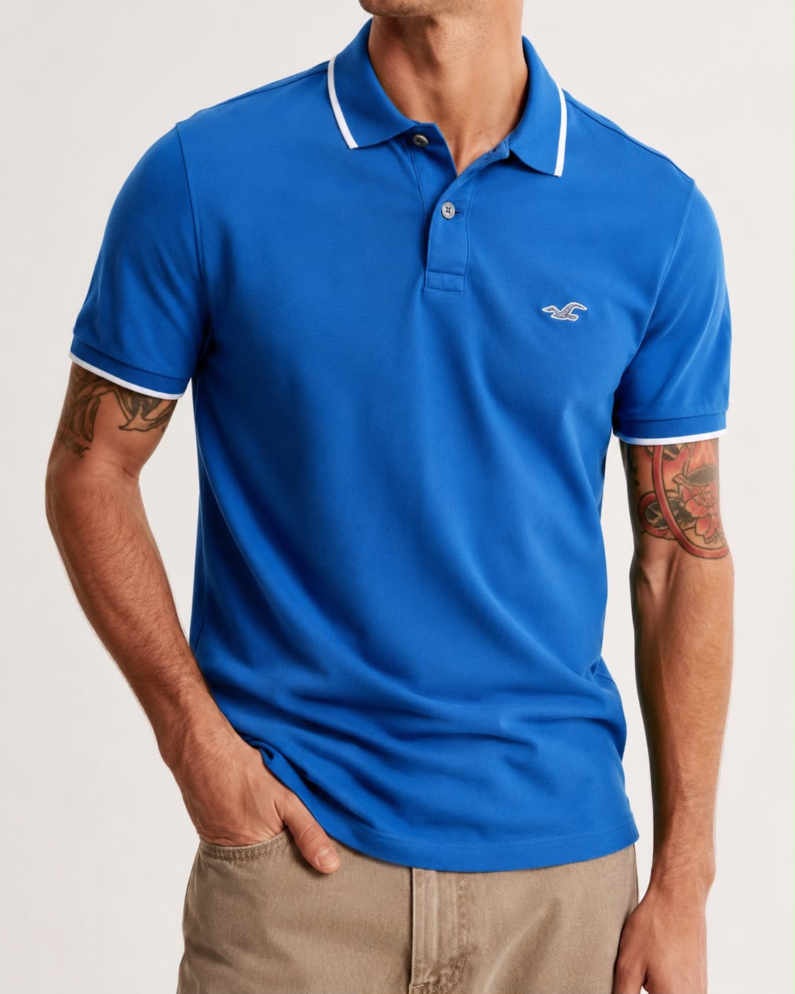 Polo à emblème