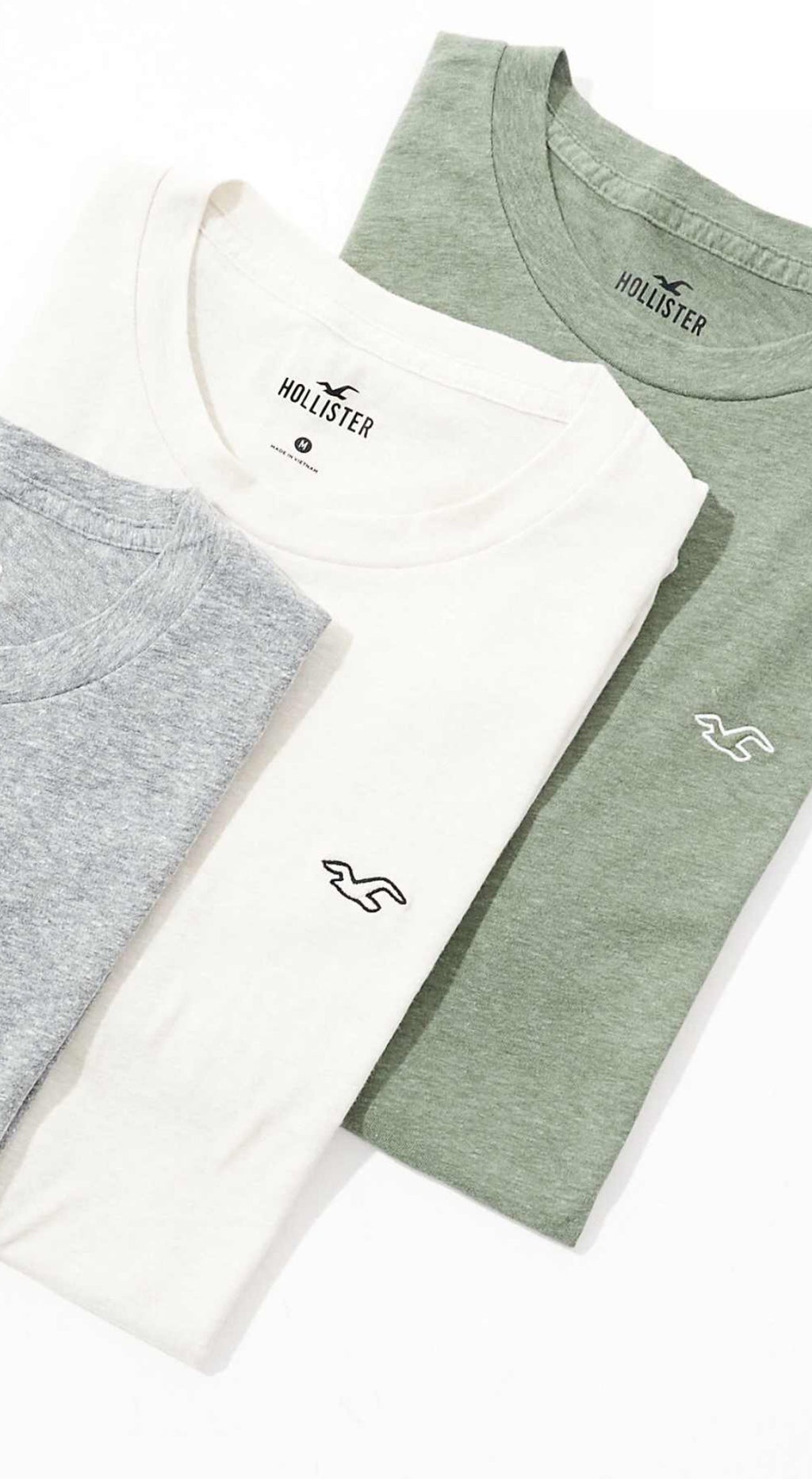 Pack de 3 t-shirts ras du cou à emblème