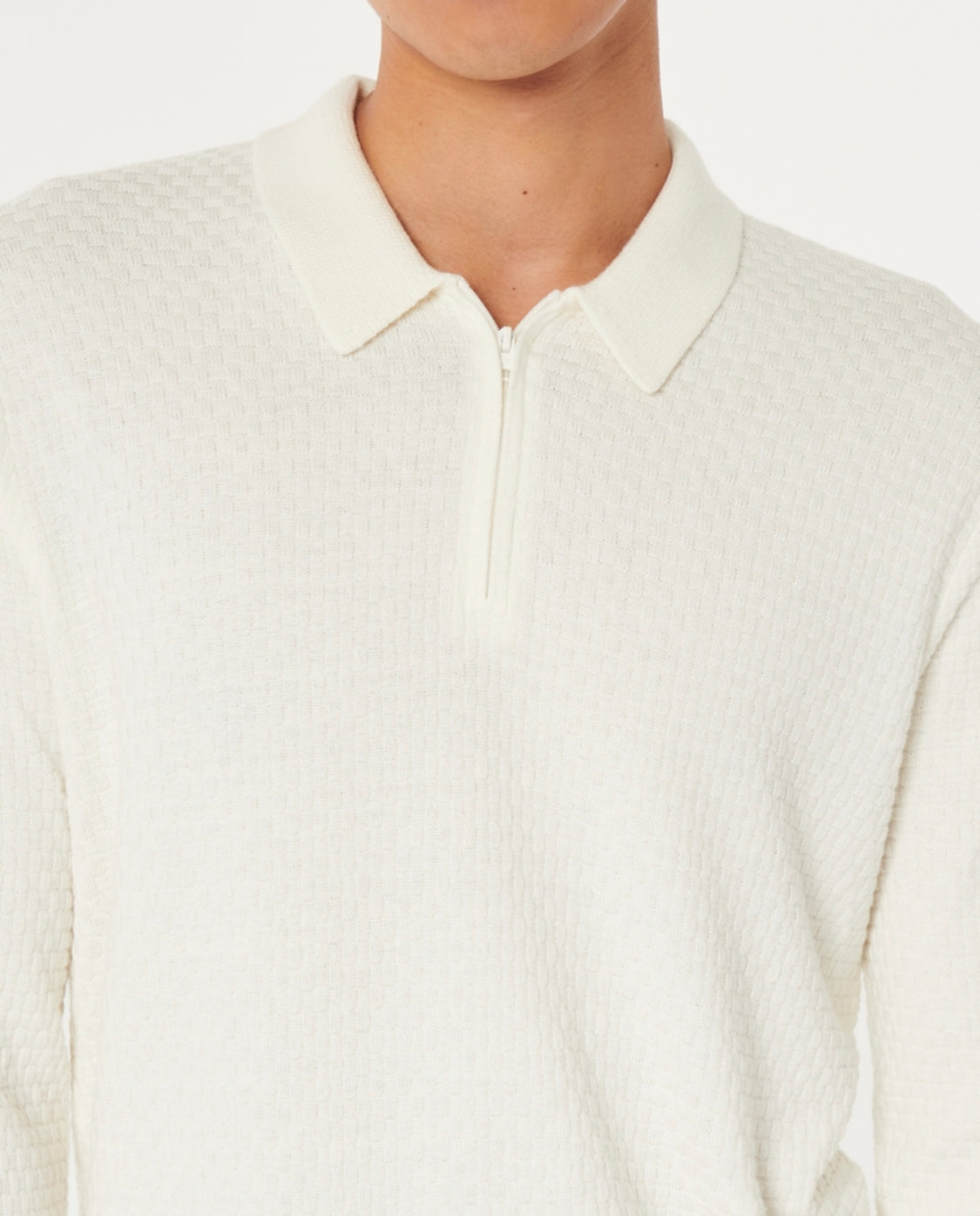 Pull à col rond en jersey