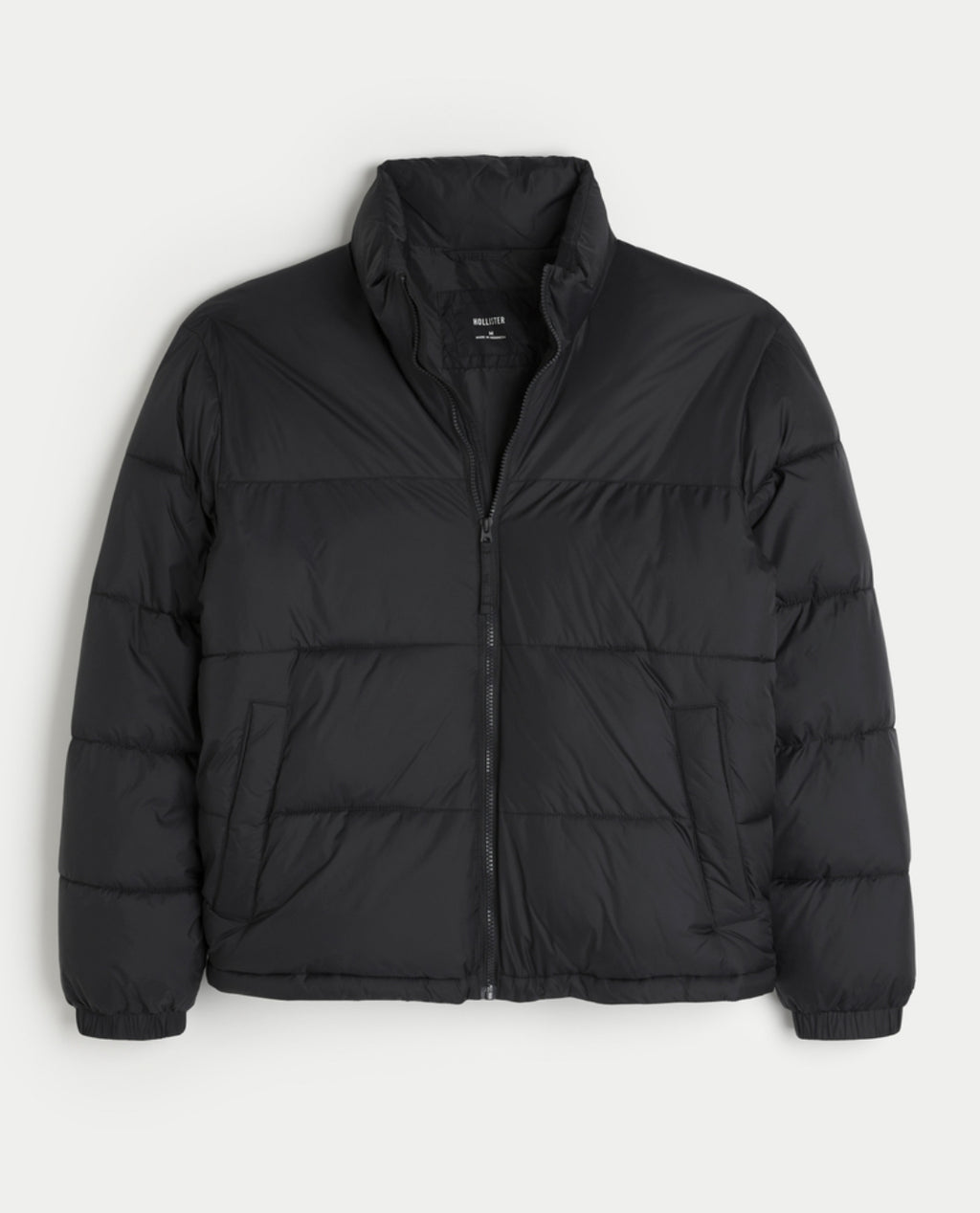 Doudoune à col cheminée de coupe boxy