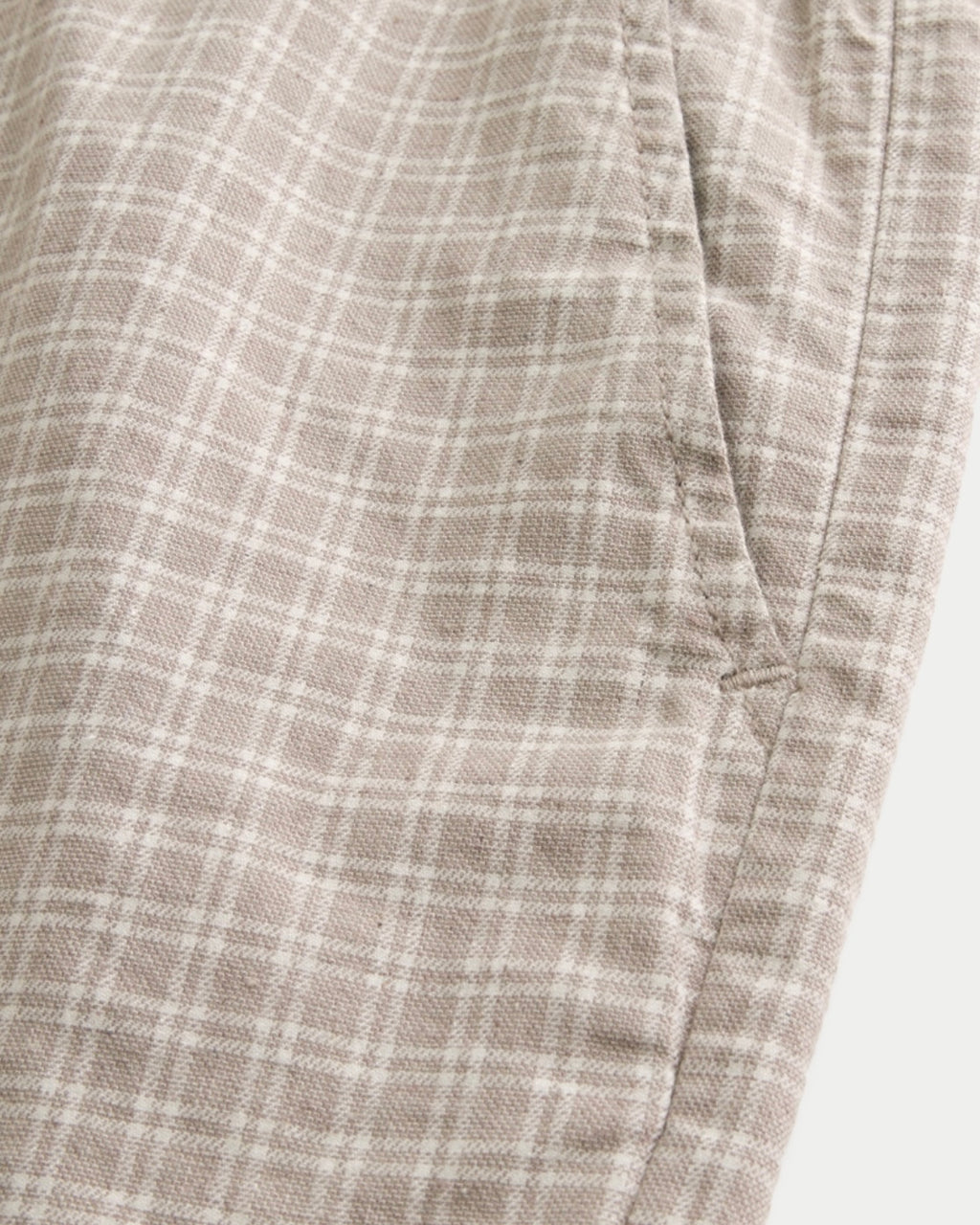 Short à enfiler mi-cuisse en mélange de lin