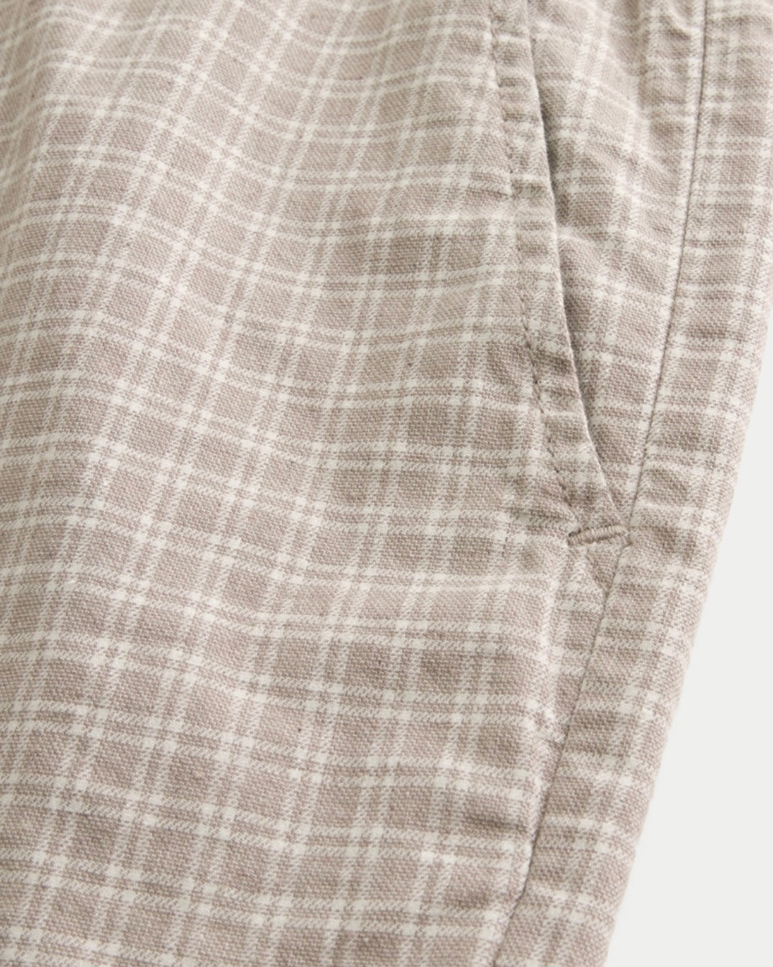 Short à enfiler mi-cuisse en mélange de lin
