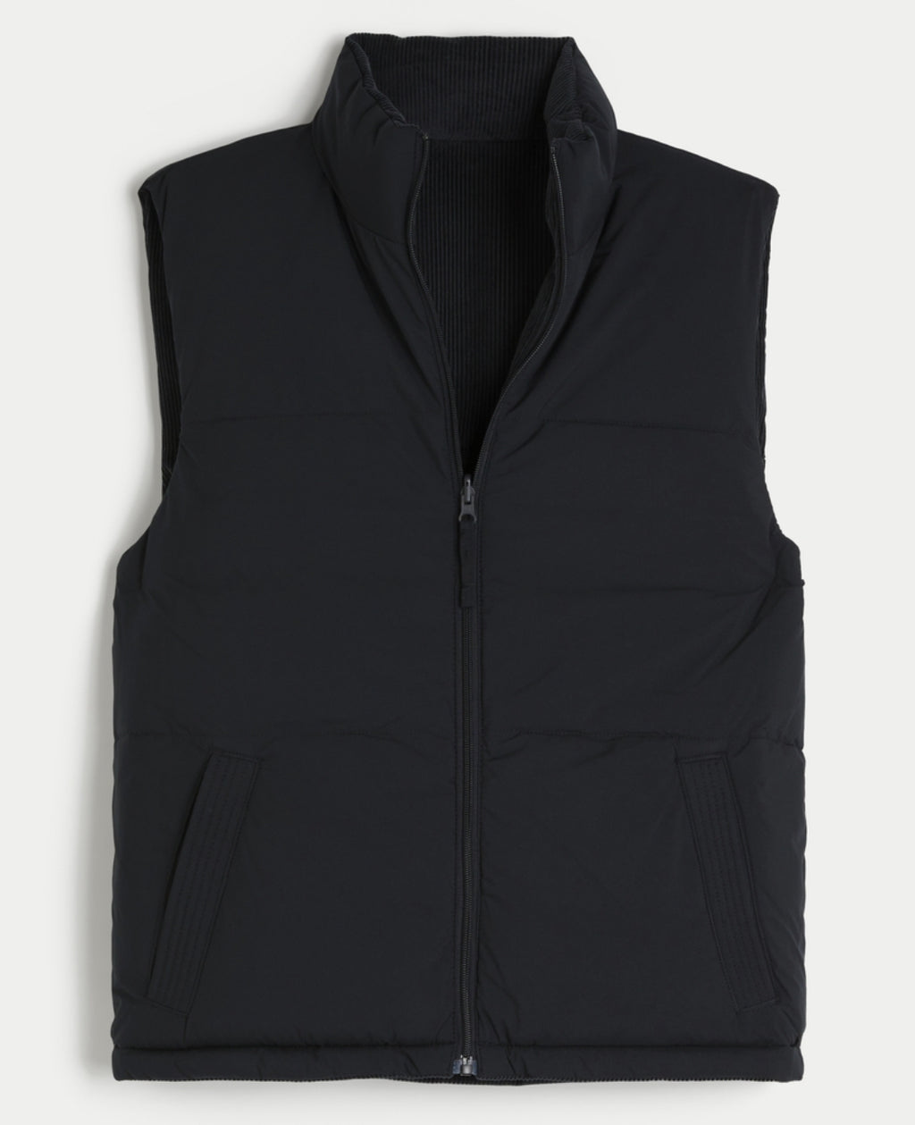 Gillet réversible en velours côtelé