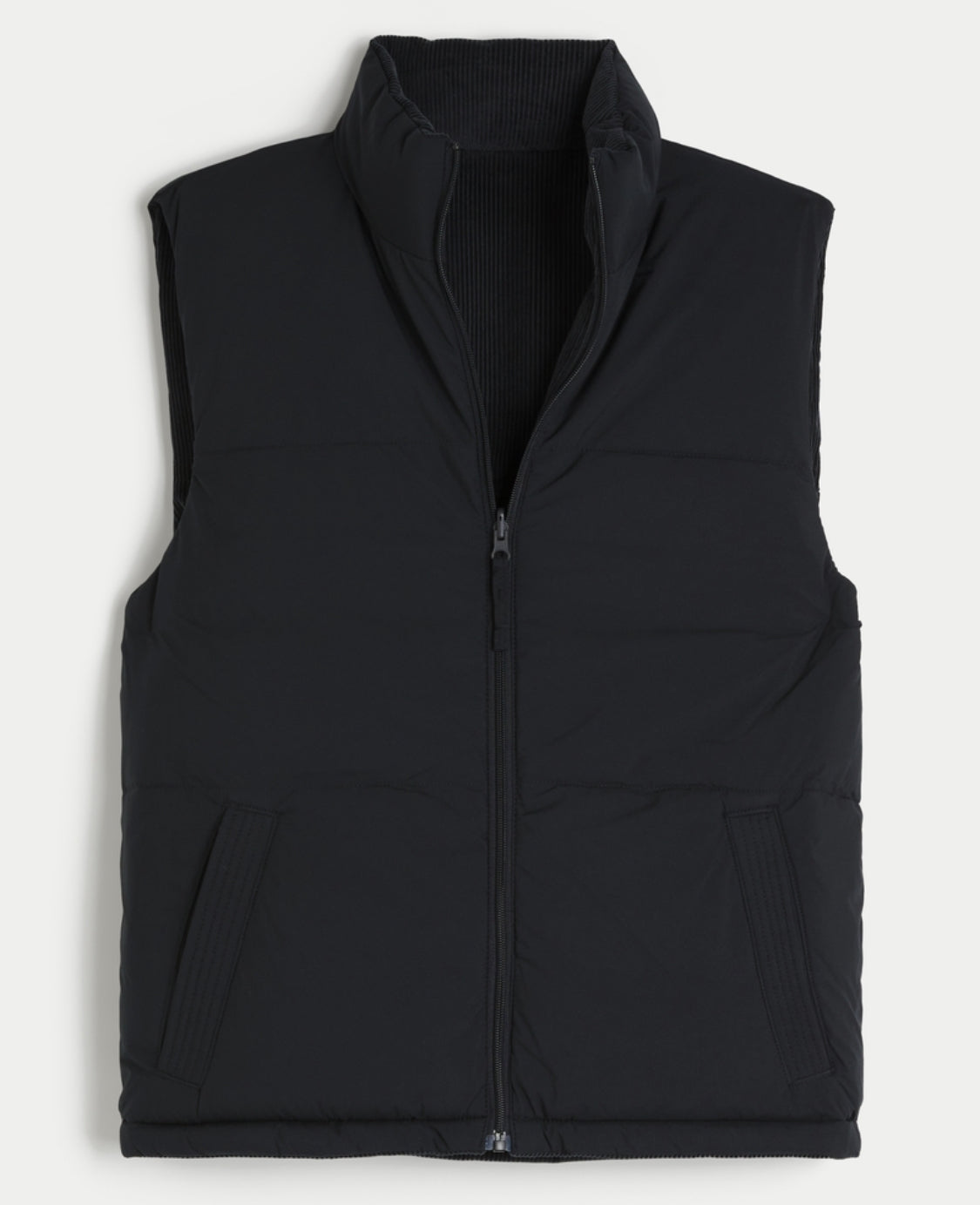 Gillet réversible en velours côtelé