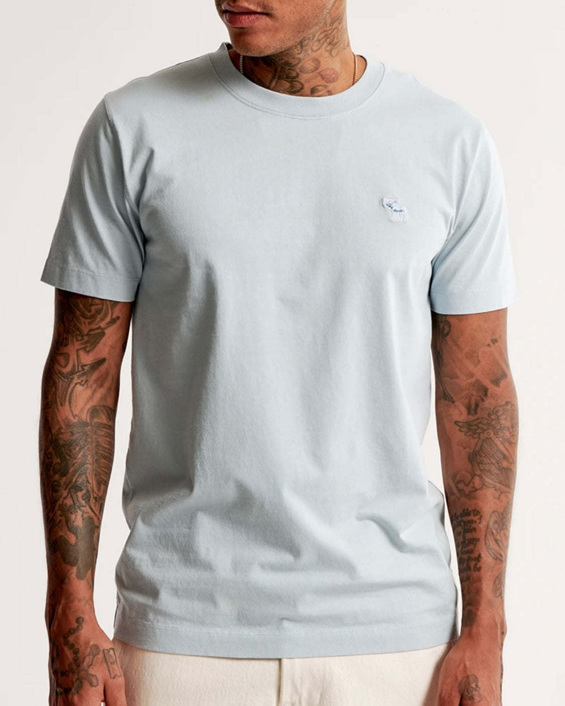 T-shirt avec emblème en relief A&F