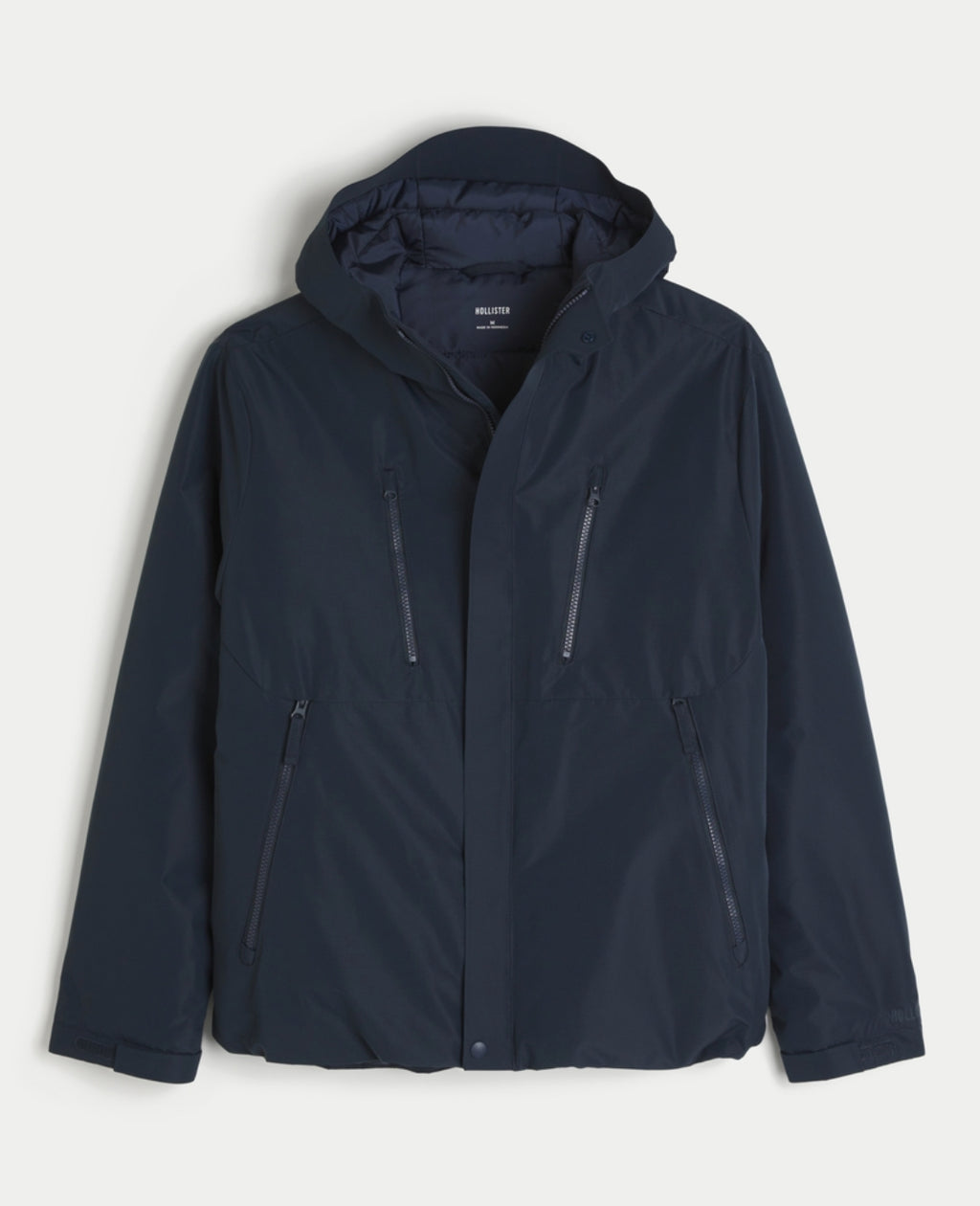 Veste shell à capuche