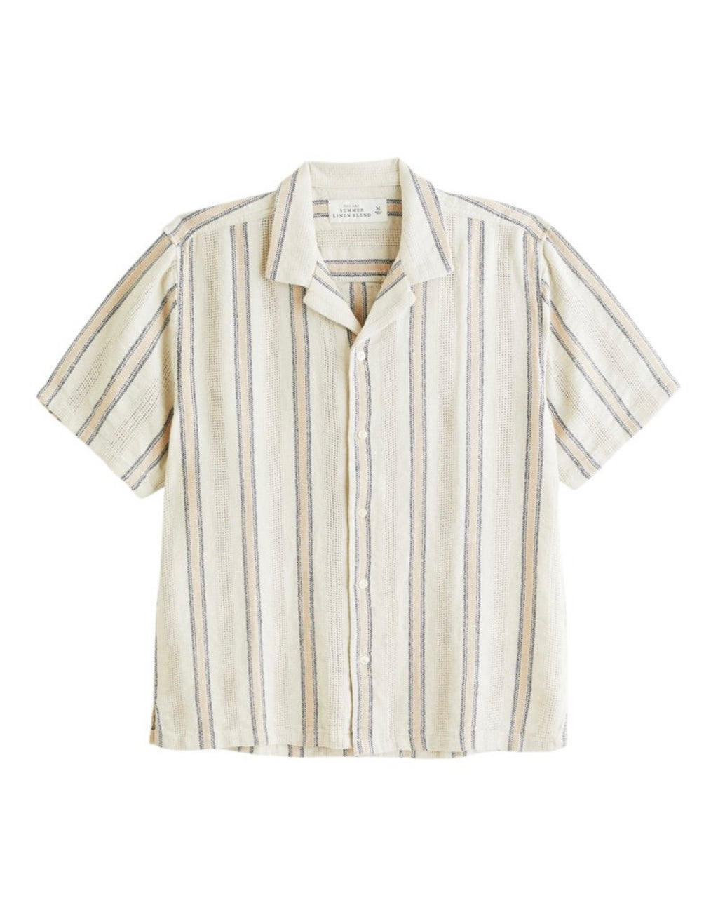 Chemise à manches courtes style crochet coupe Boxy