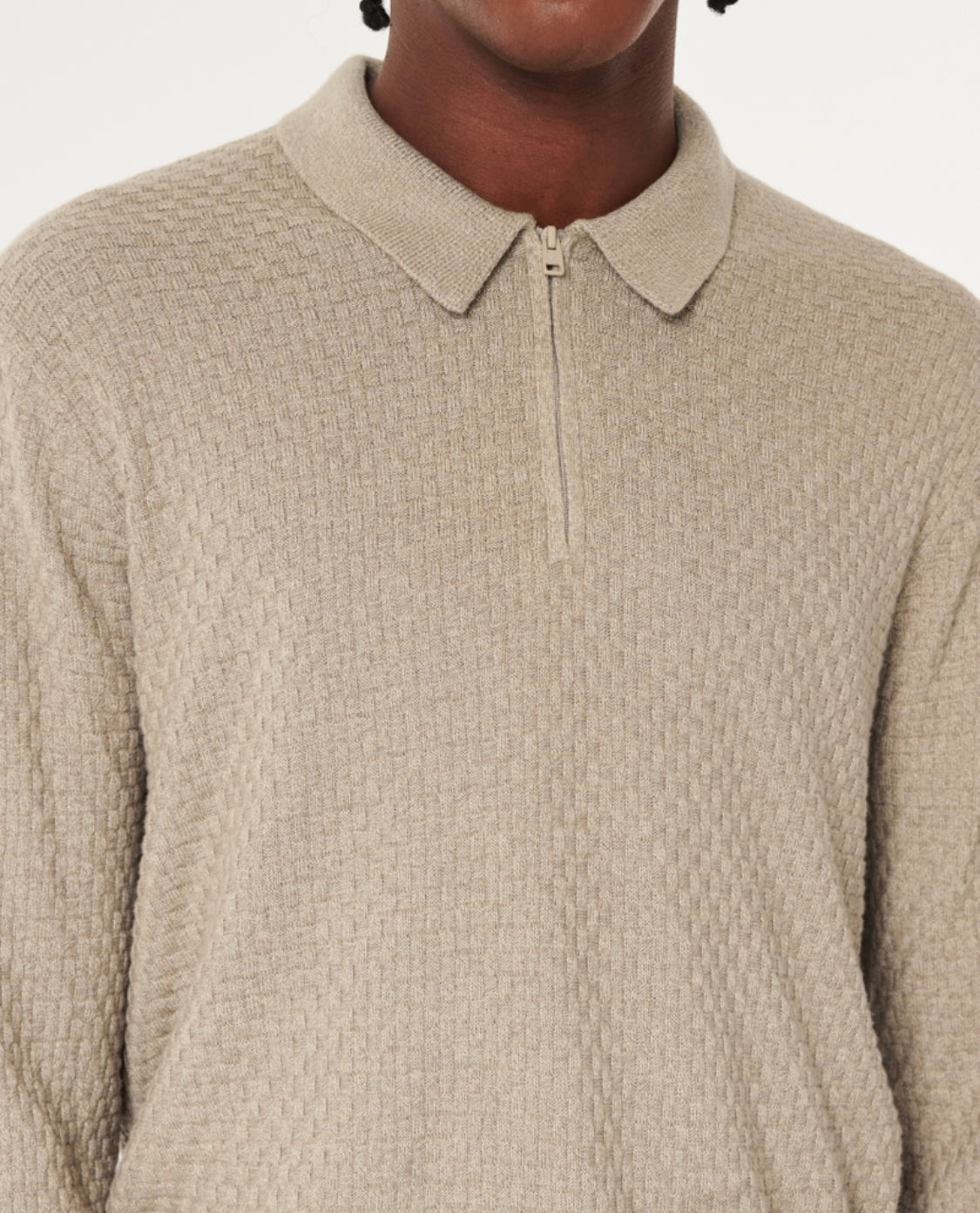 Pull à col rond en jersey