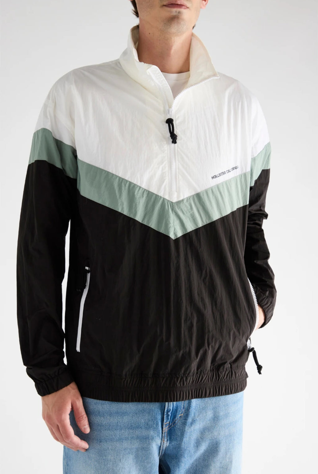 Veste - Blanc et Vert Clair